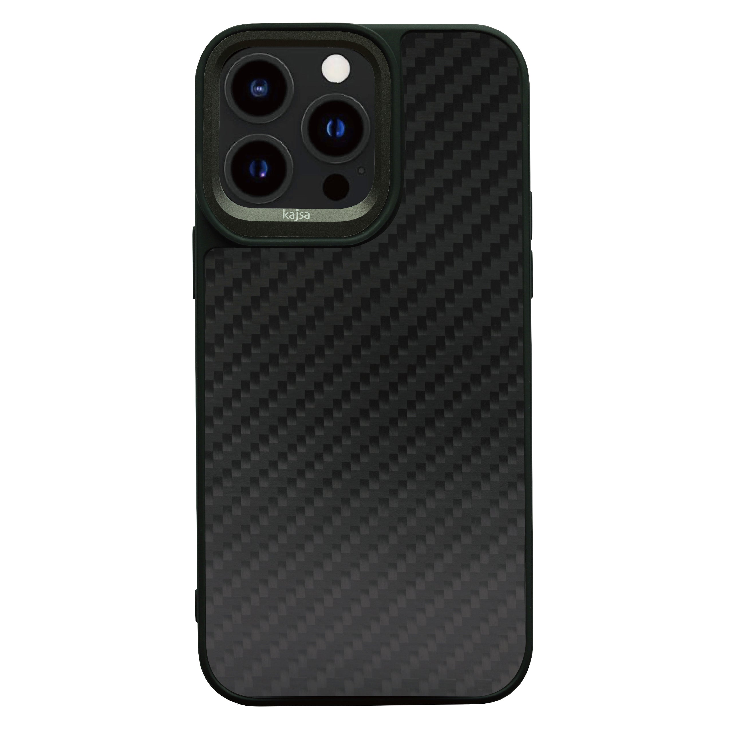 Svelte Collection - Real Carbon Fibre Back Case for iPhone 15