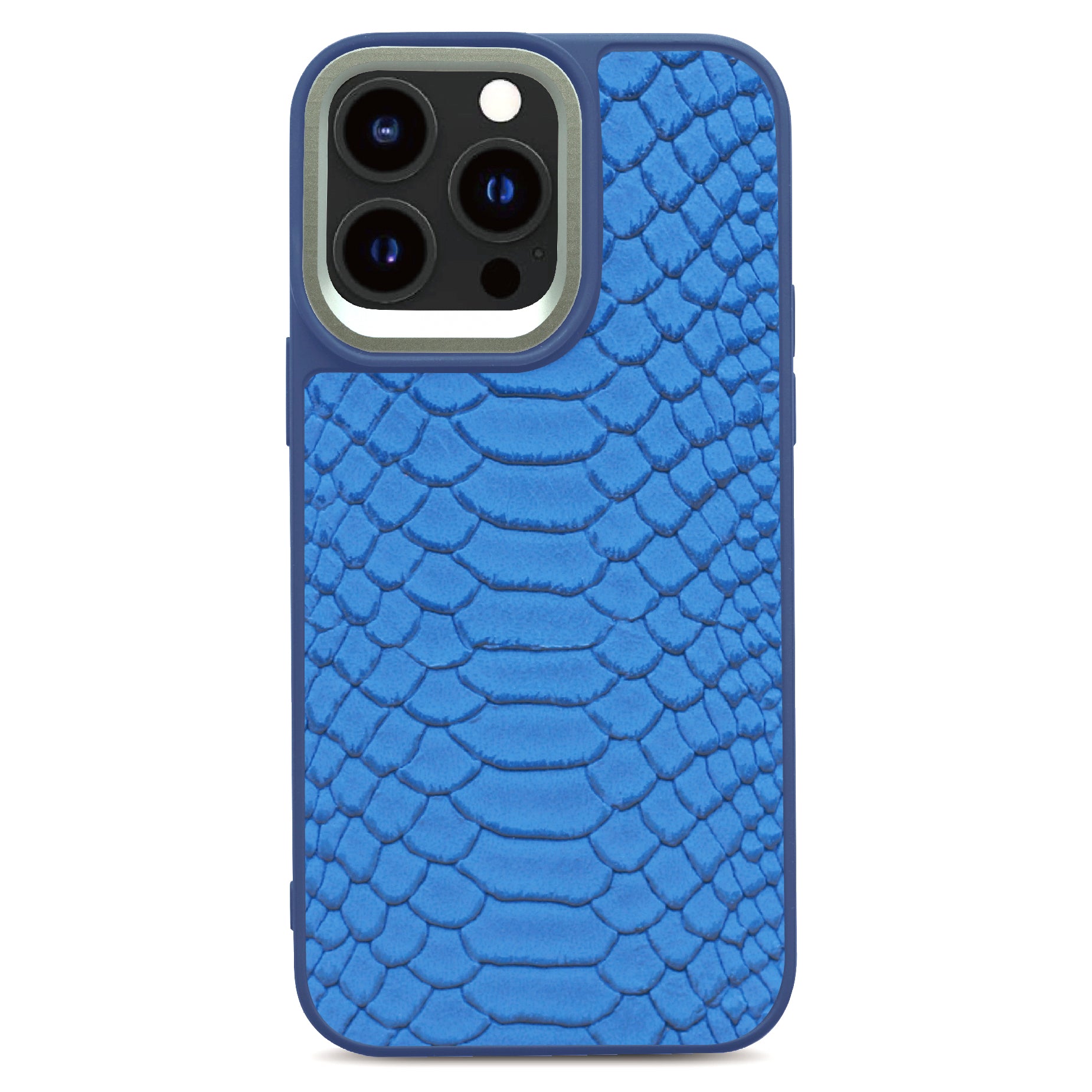 Glamorous Collection - Snake Pattern Back Case for iPhone 15