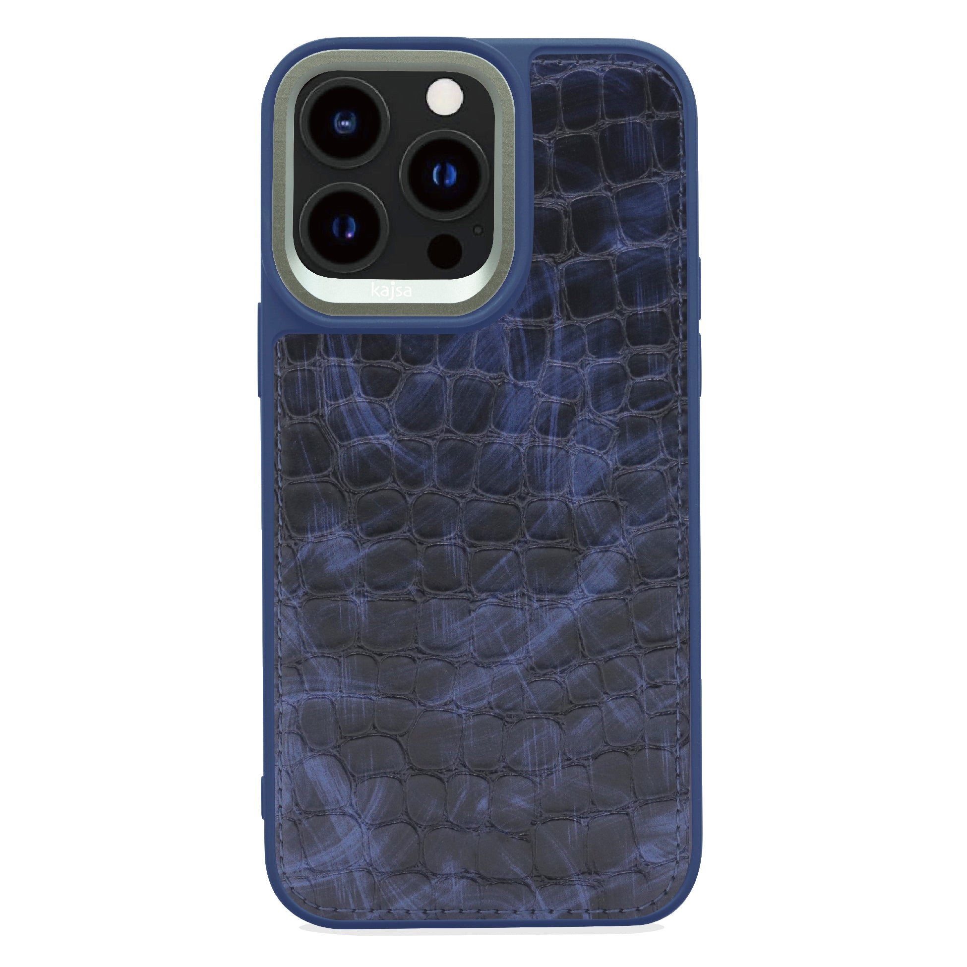 Glamorous Collection - Stone Pattern Back Case for iPhone 15