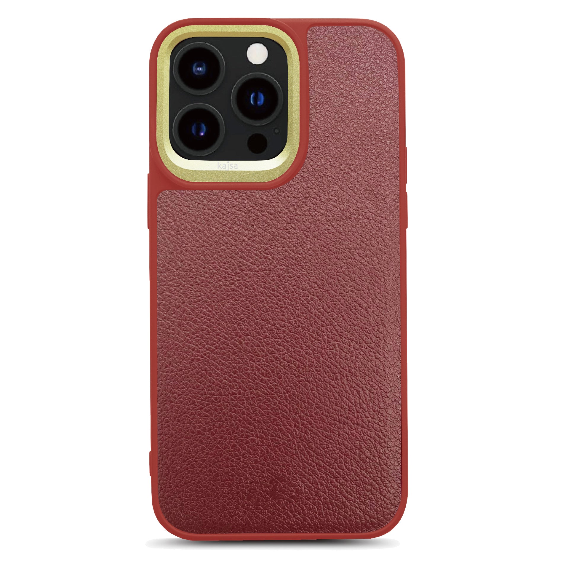 Luxe Collection - Genuine Leather Back Case for iPhone 15