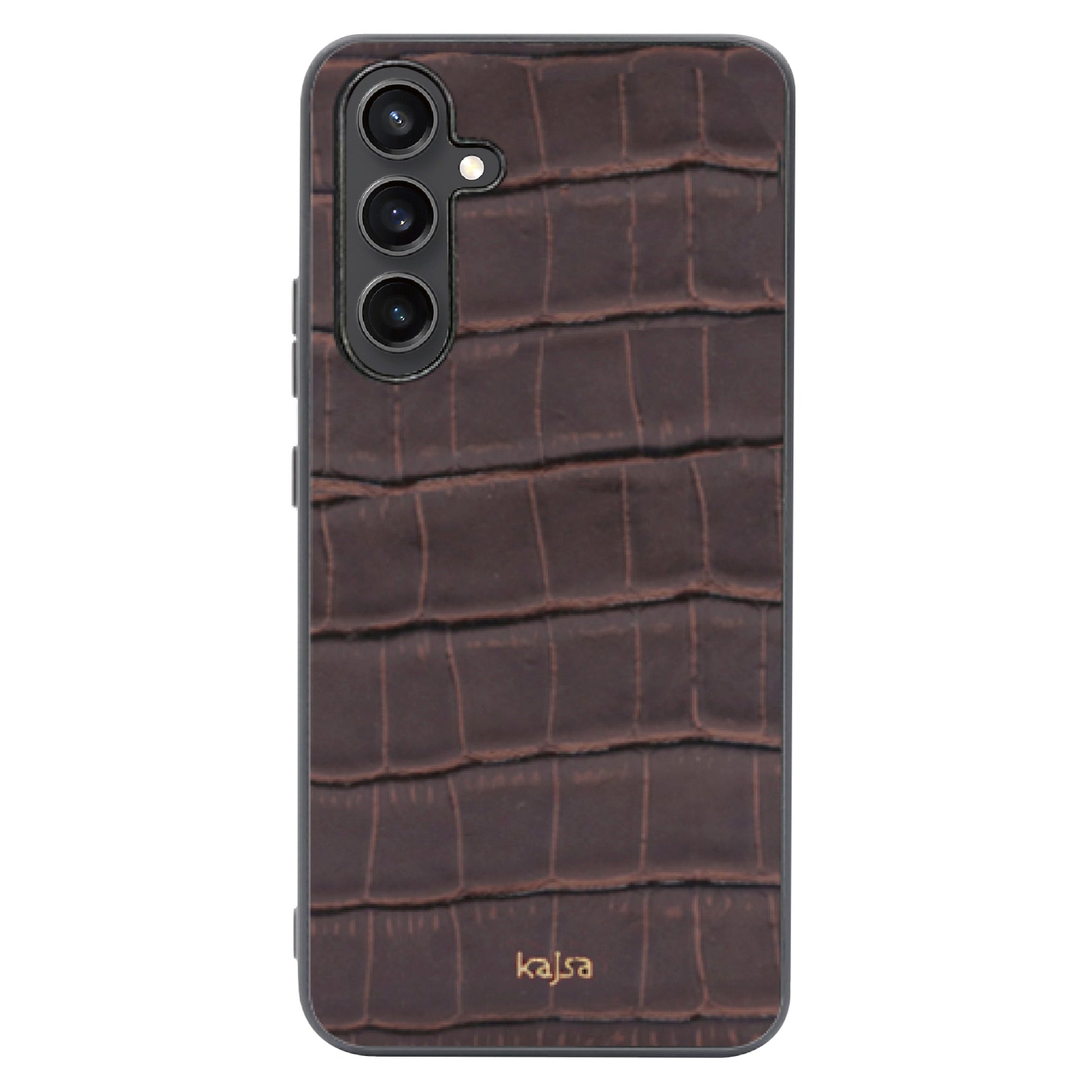 Neo Classic Collection - Genuine Croco Pattern Leather Back Case for Samsung Galaxy S24/S24+/S24 Ultra