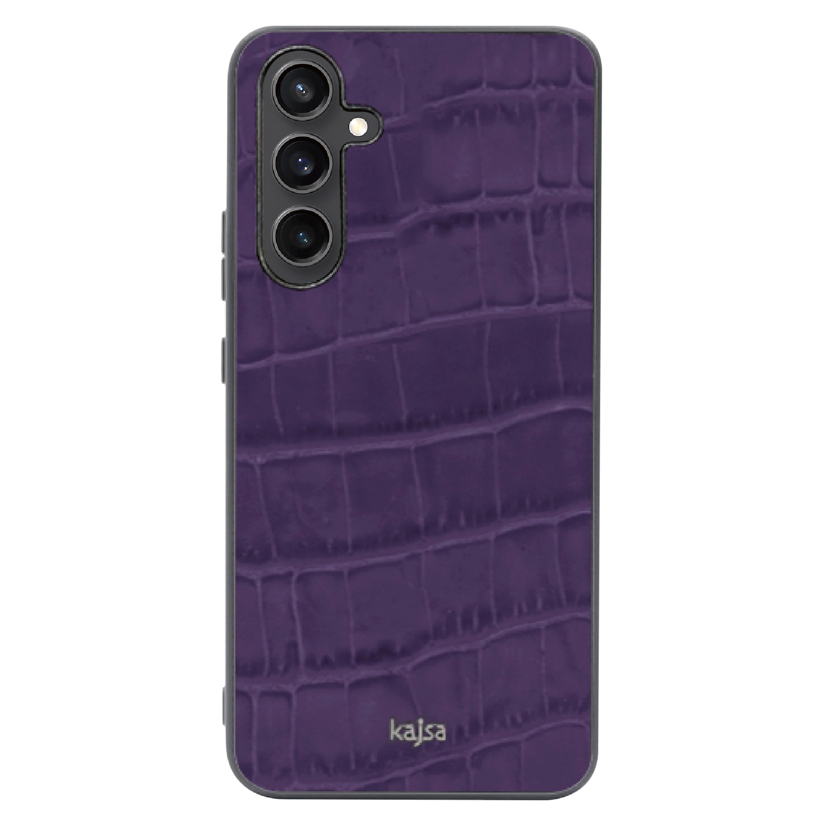 Neo Classic Collection - Genuine Croco Pattern Leather Back Case for Samsung Galaxy S24/S24+/S24 Ultra