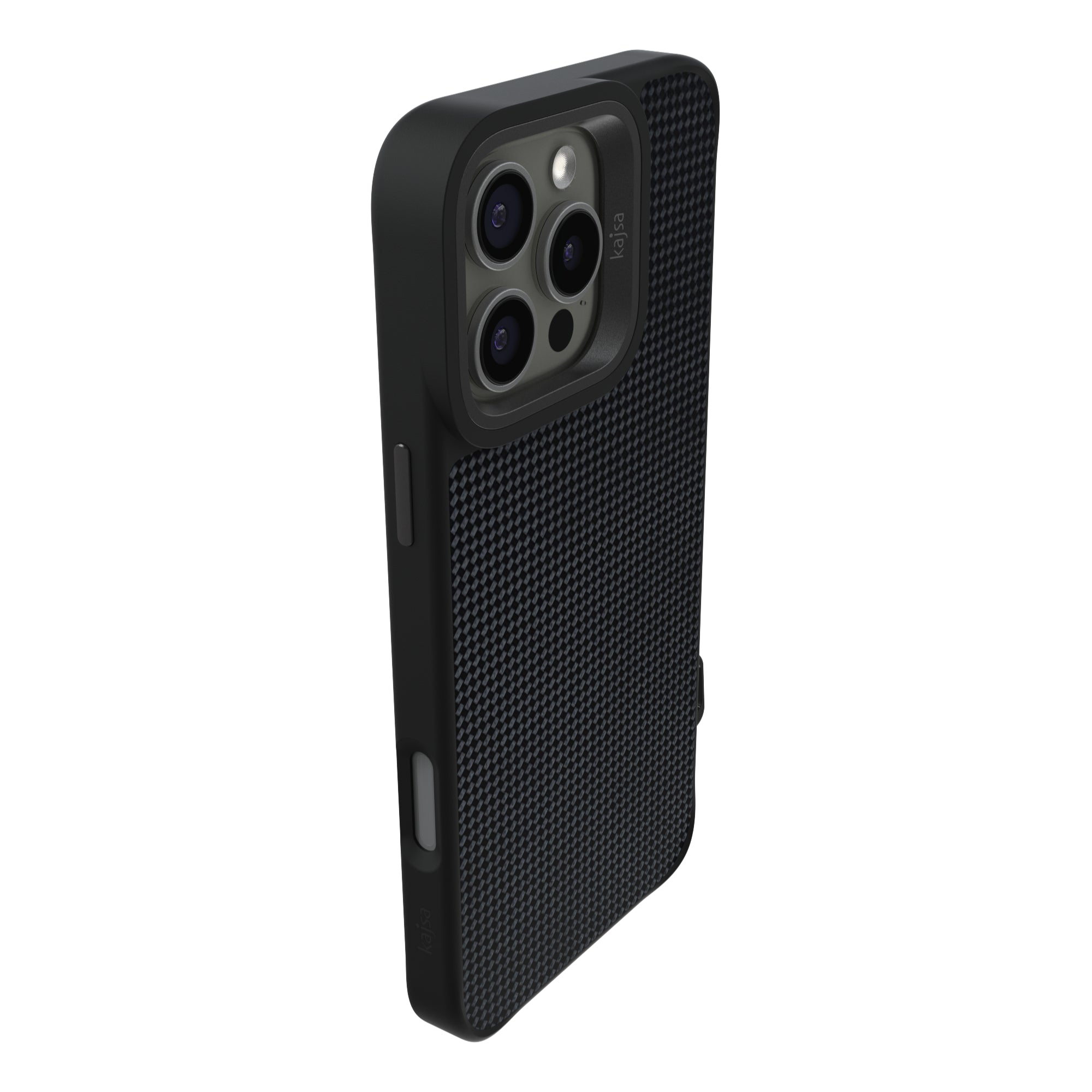 Glamorous Collection - Fine Woven Pattern Back Case for iPhone 16 (MagSafe Compatible)