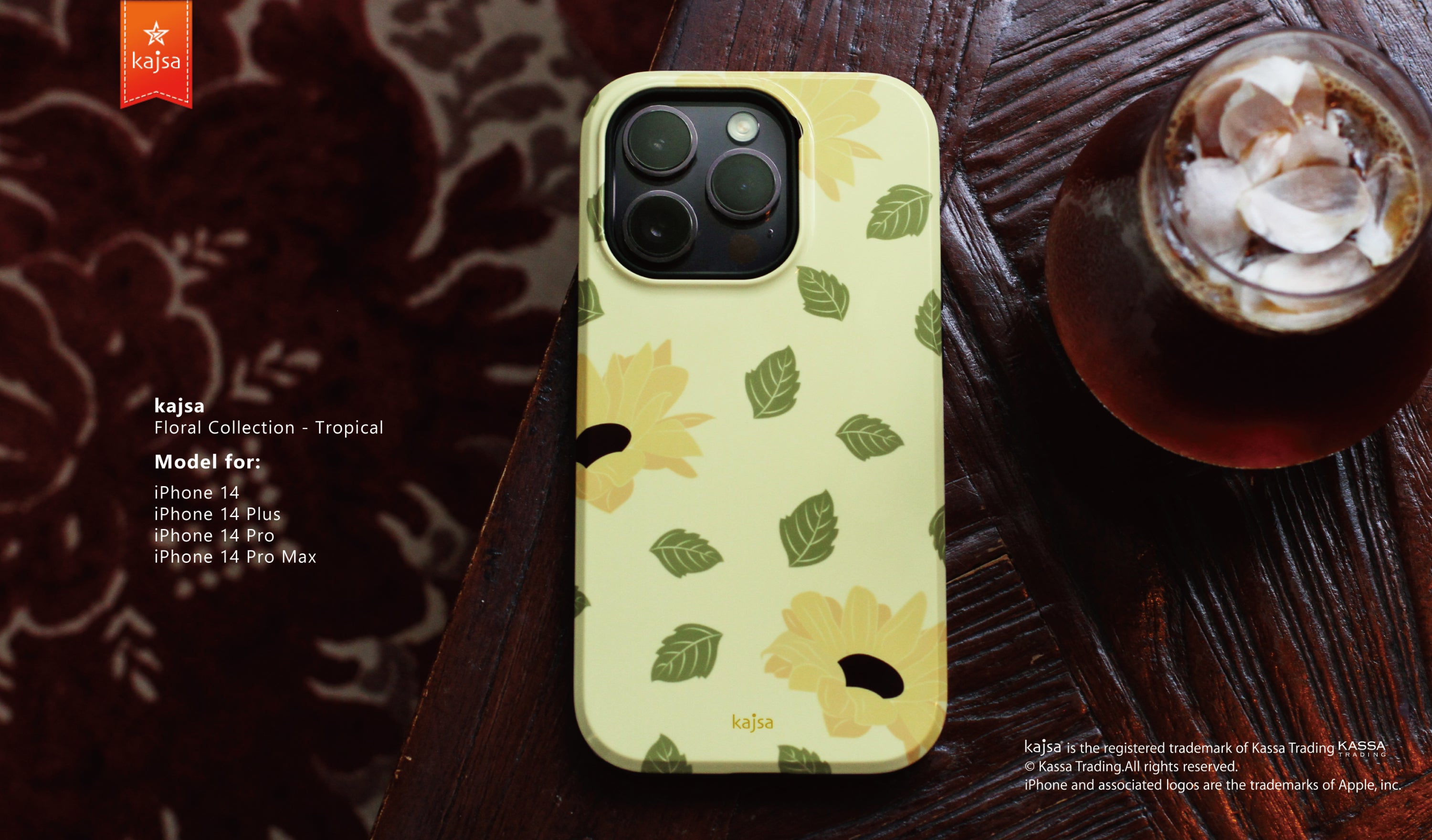Floral Collection - Tropical Back Base for iPhone 14 (TY6)-Phone Case- phone case - phone cases- phone cover- iphone cover- iphone case- iphone cases- leather case- leather cases- DIYCASE - custom case - leather cover - hand strap case - croco pattern case - snake pattern case - carbon fiber phone case - phone case brand - unique phone case - high quality - phone case brand - protective case - buy phone case hong kong - online buy phone case - iphone‎手機殼 - 客製化手機殼 - samsung ‎手機殼 - 香港手機殼 - 買電話殼