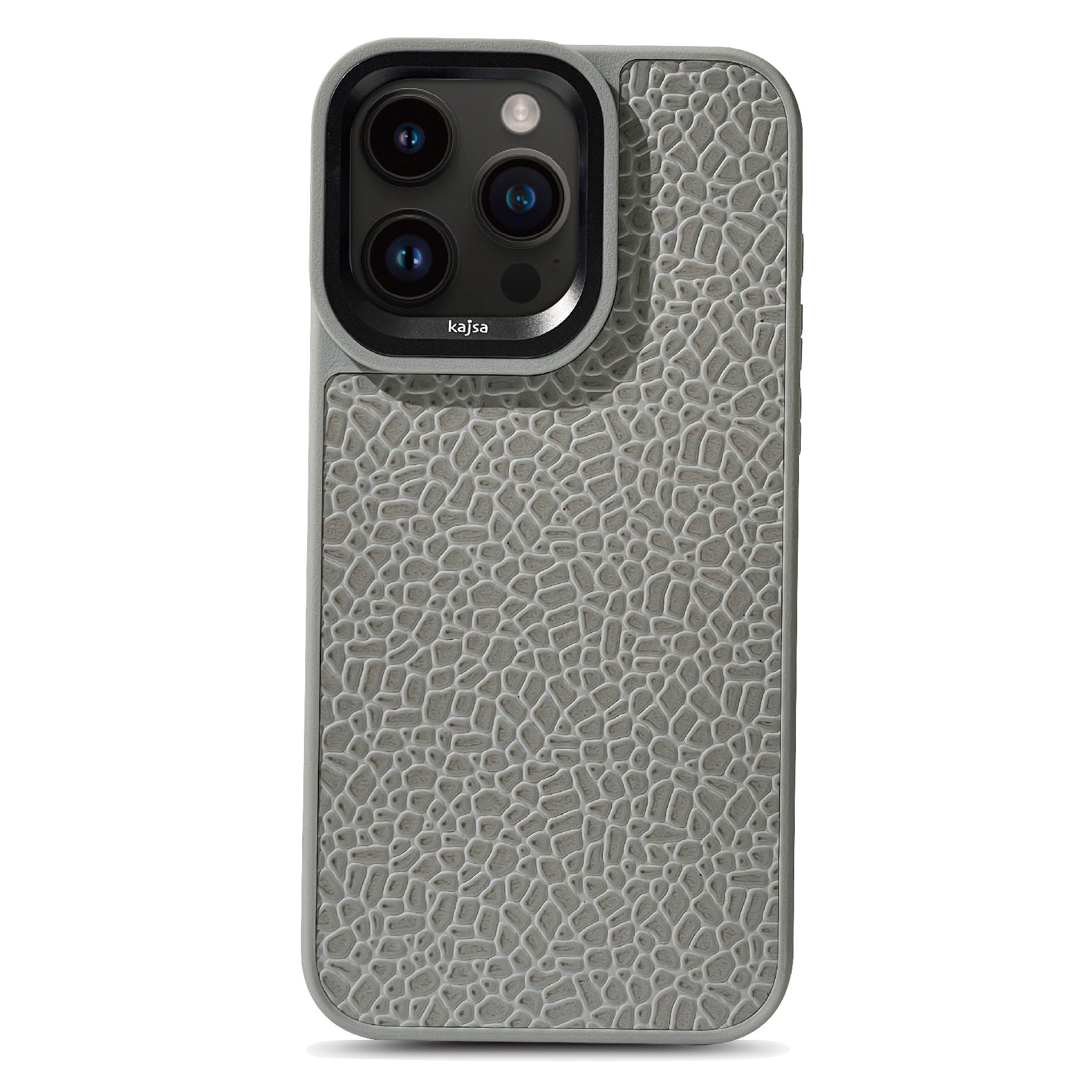 Genuine Leather Glaze Pattern Back Case for iPhone 15