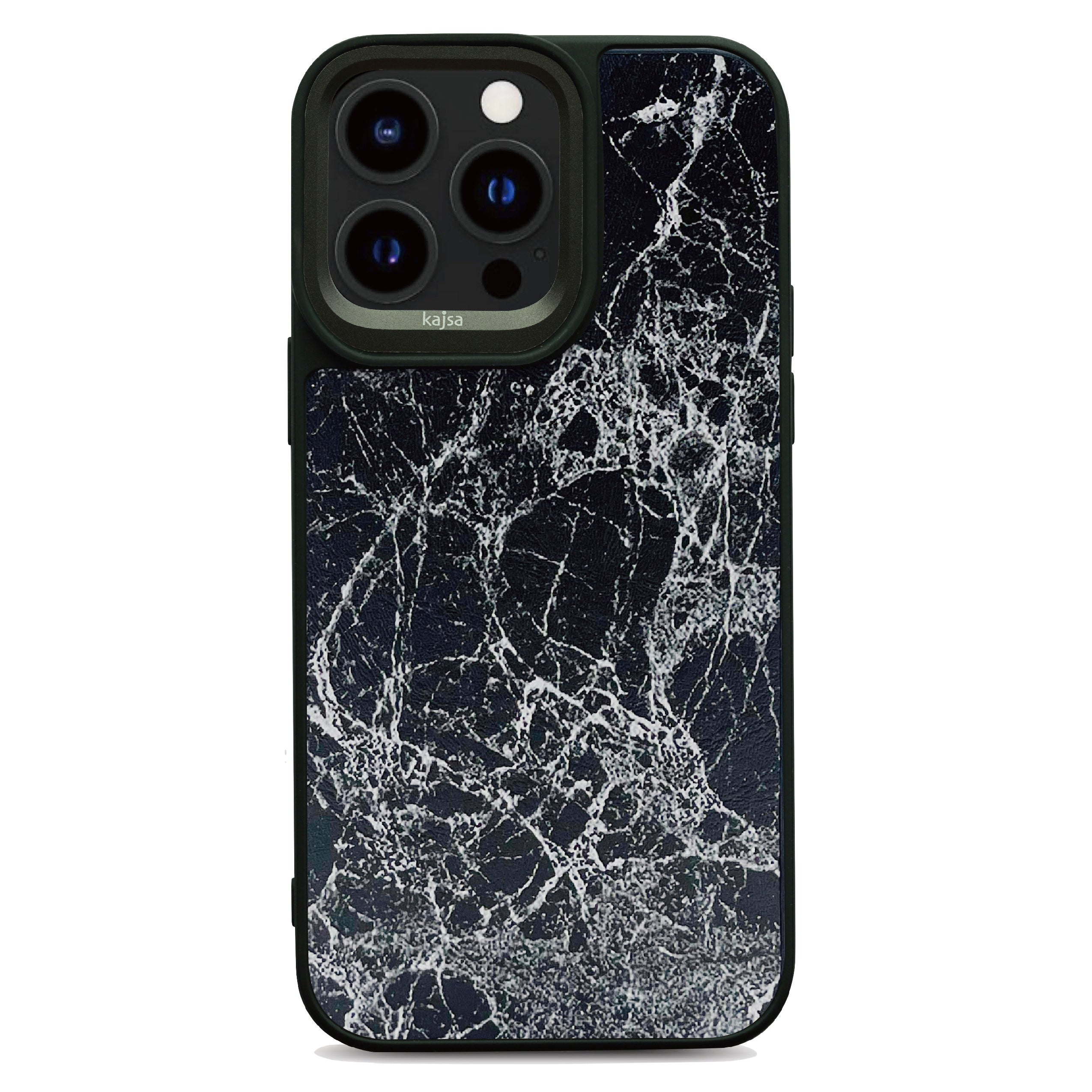 Preppie Collection - Marble PU Back Case for iPhone 15