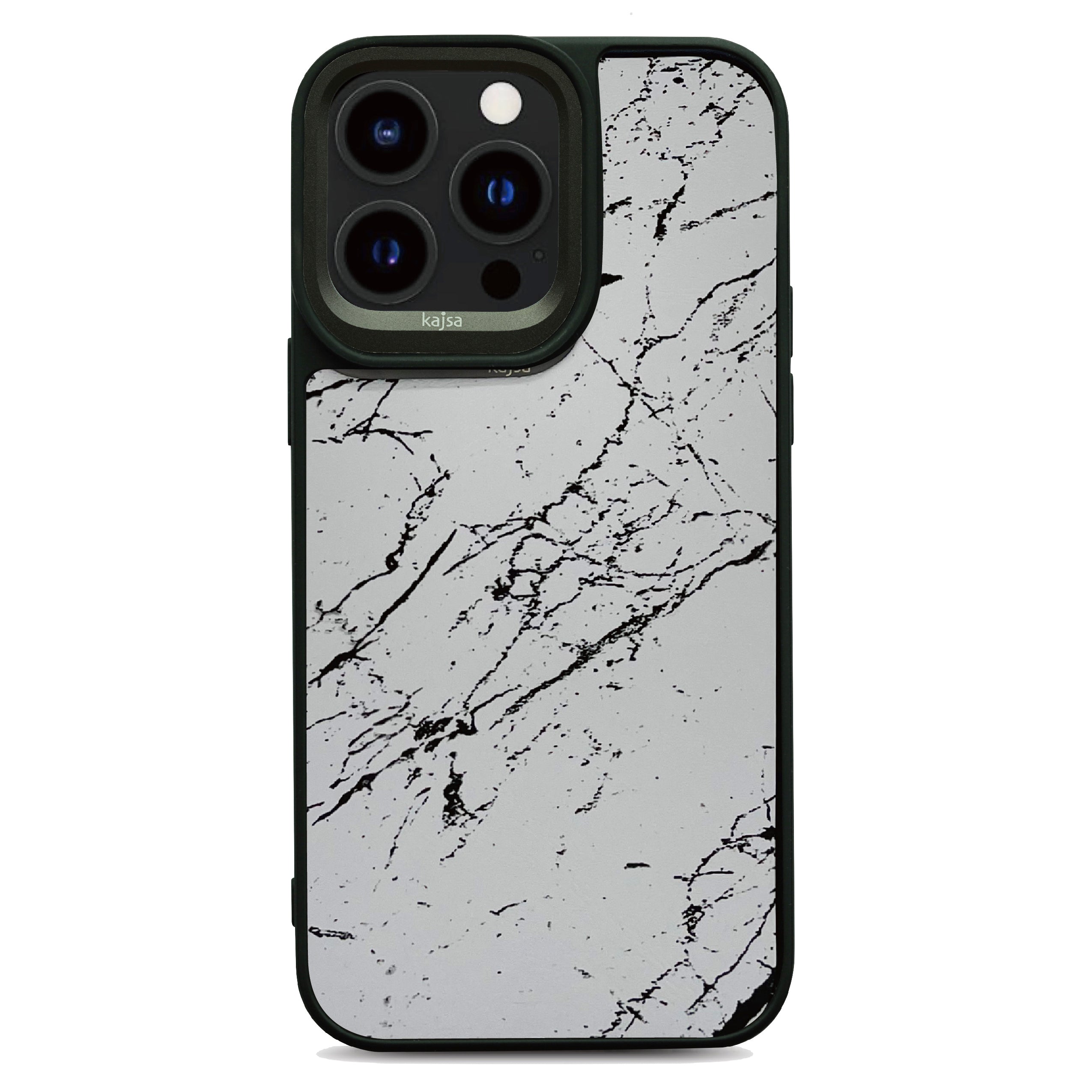 Preppie Collection - Marble PU Back Case for iPhone 15