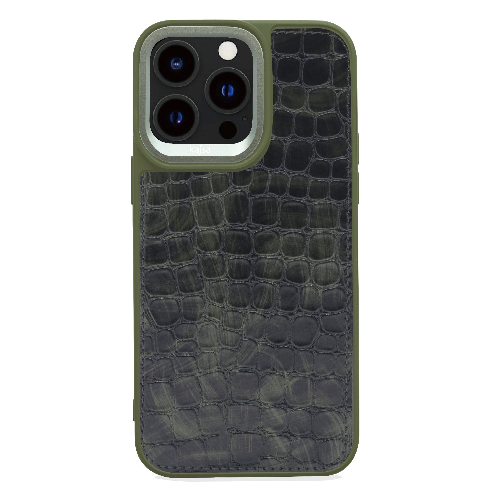 Glamorous Collection - Stone Pattern Back Case for iPhone 15