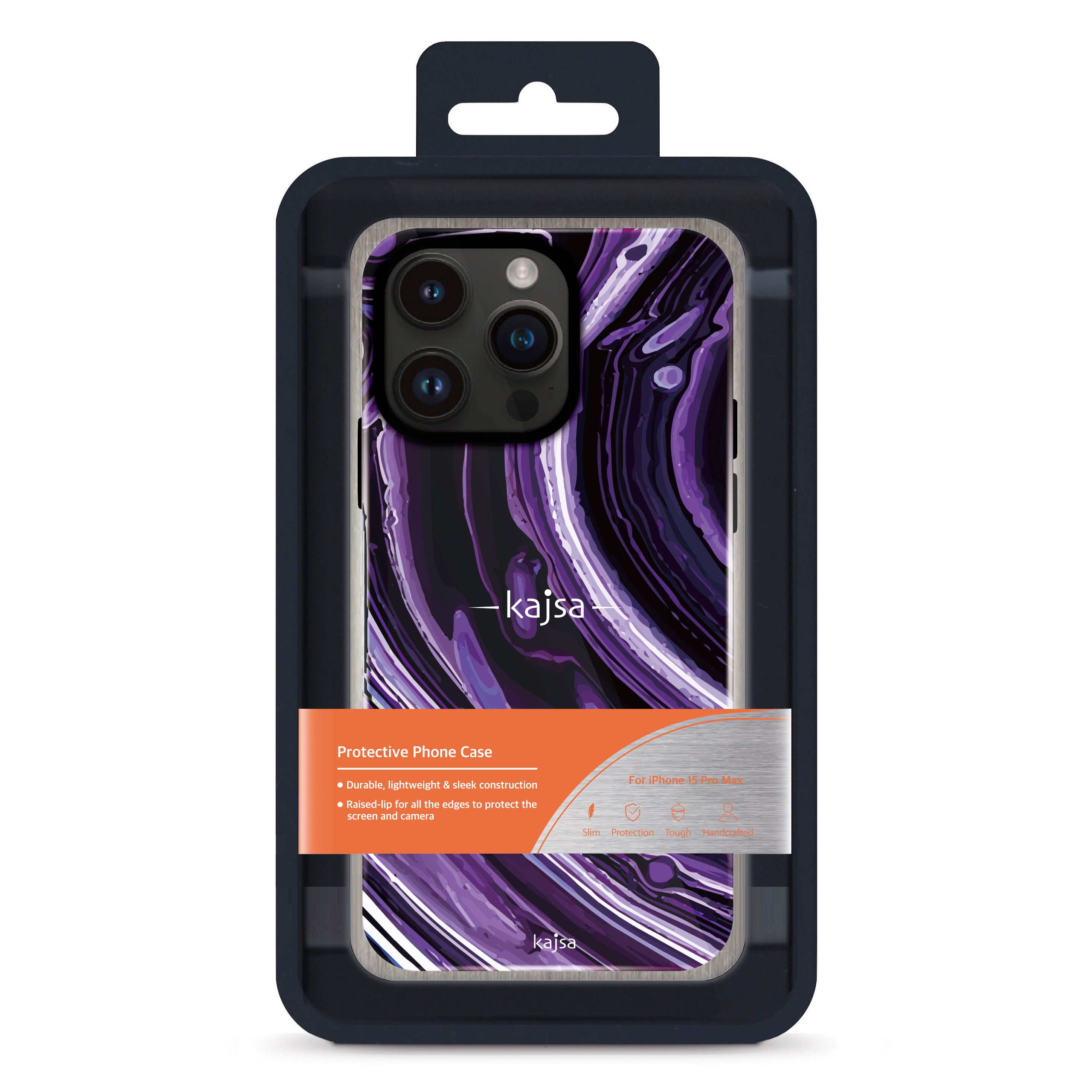 Lava Series - Planet Back Case for iPhone 14/15 (P6)