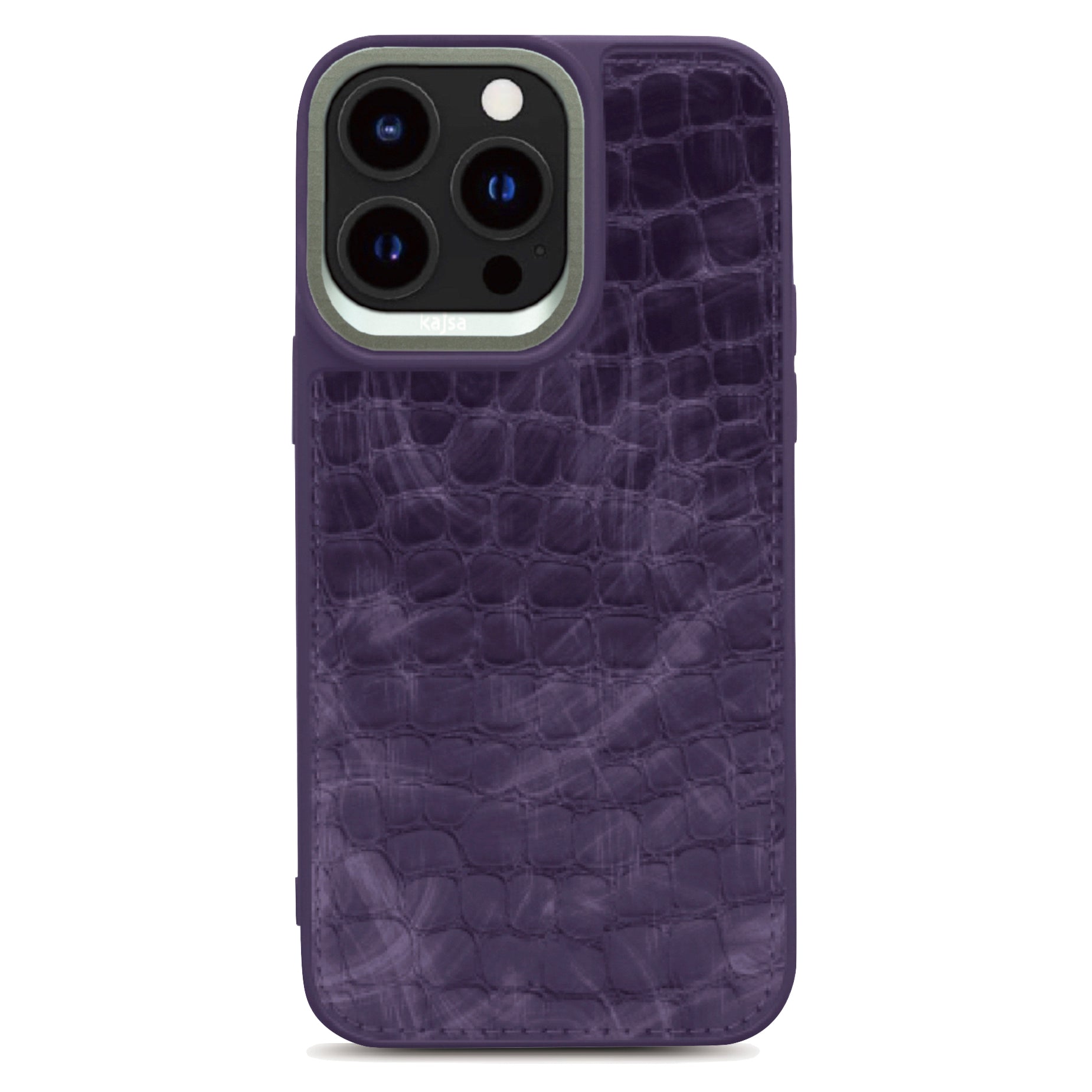 Glamorous Collection - Stone Pattern Back Case for iPhone 15