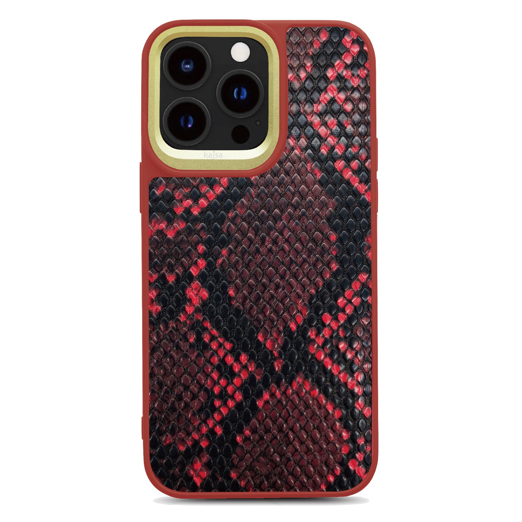 Glamorous Collection - Snake Pattern 2 Back Case for iPhone 15