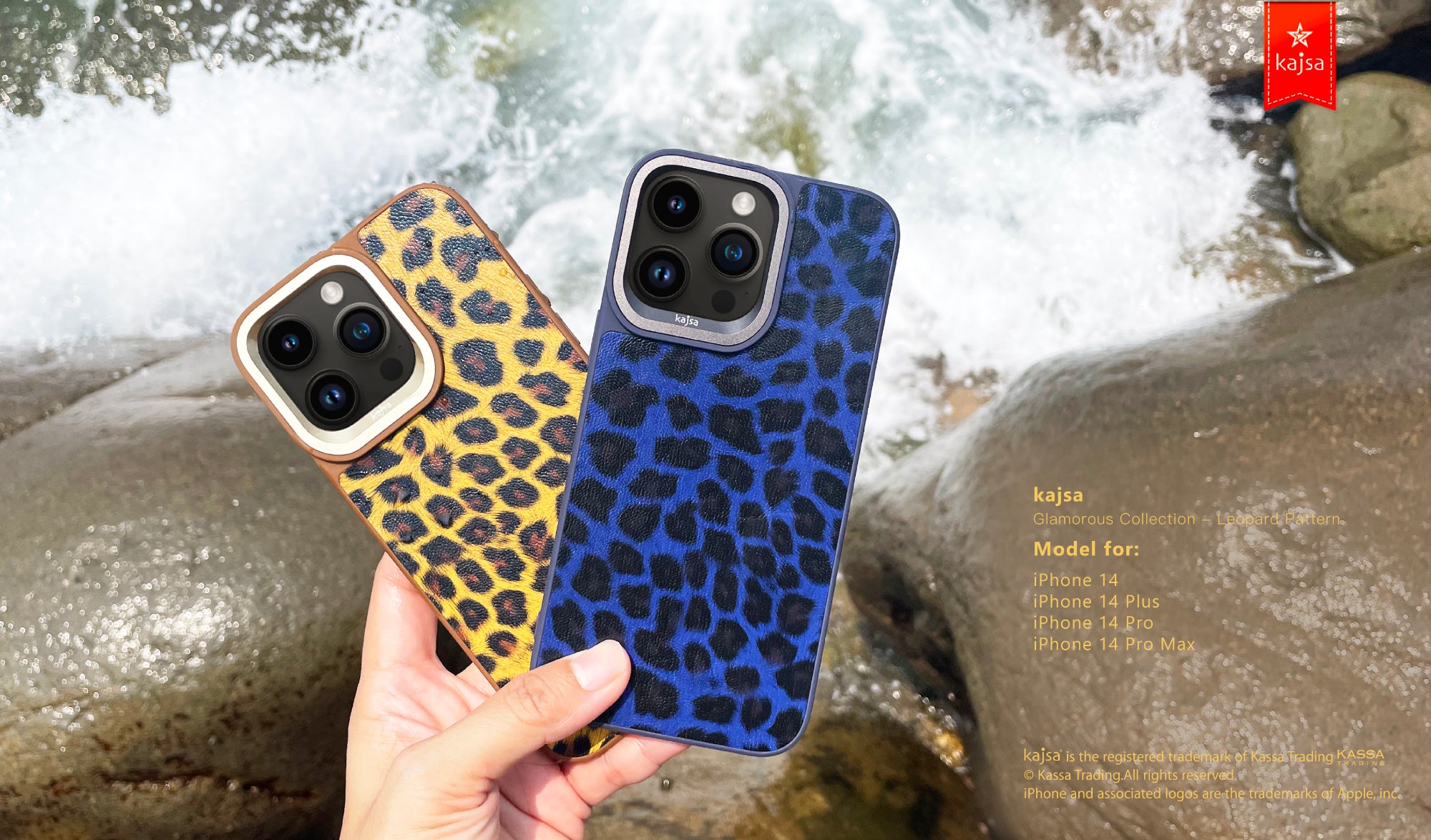 Glamorous Collection - Leopard Pattern Back Case for iPhone 14-Phone Case- phone case - phone cases- phone cover- iphone cover- iphone case- iphone cases- leather case- leather cases- DIYCASE - custom case - leather cover - hand strap case - croco pattern case - snake pattern case - carbon fiber phone case - phone case brand - unique phone case - high quality - phone case brand - protective case - buy phone case hong kong - online buy phone case - iphone‎手機殼 - 客製化手機殼 - samsung ‎手機殼 - 香港手機殼 - 買電話殼