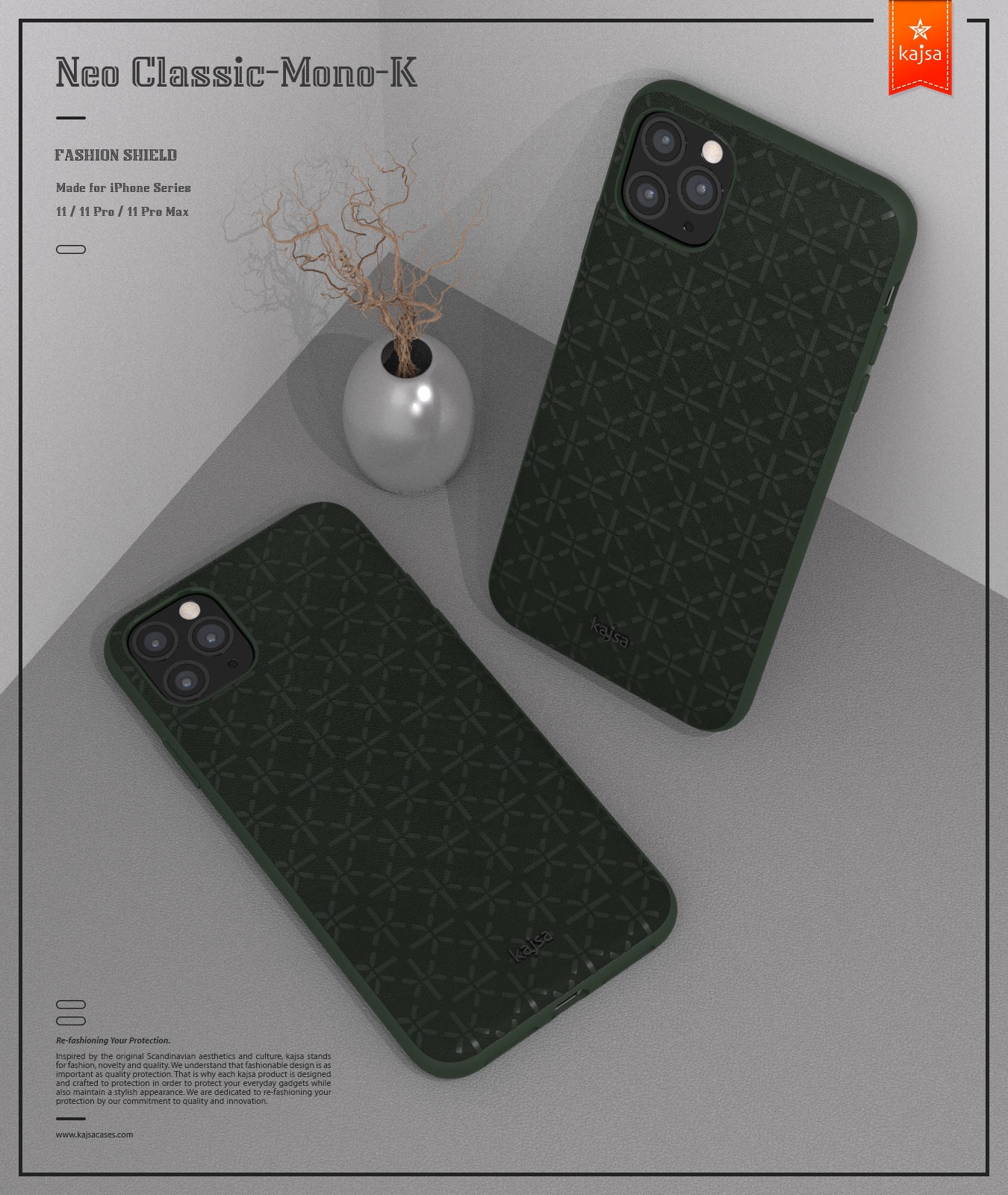 Neo Classic Collection - Mono K Back Case for iPhone 11 / 11 Pro / 11 Pro Max-Phone Case- phone case - phone cases- phone cover- iphone cover- iphone case- iphone cases- leather case- leather cases- DIYCASE - custom case - leather cover - hand strap case - croco pattern case - snake pattern case - carbon fiber phone case - phone case brand - unique phone case - high quality - phone case brand - protective case - buy phone case hong kong - online buy phone case - iphone‎手機殼 - 客製化手機殼 - samsung ‎手機殼 - 香港手機殼 - 