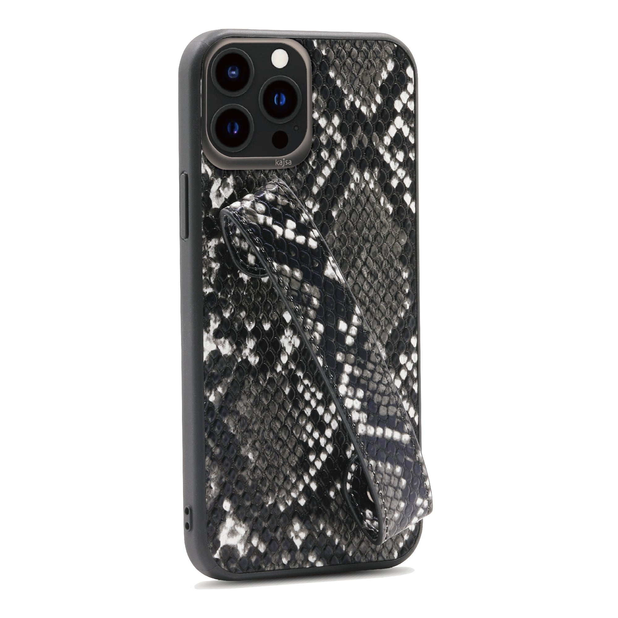 Glamorous Collection - Snake Pattern 2 Hand Strap Back Case for iPhone 13-Phone Case- phone case - phone cases- phone cover- iphone cover- iphone case- iphone cases- leather case- leather cases- DIYCASE - custom case - leather cover - hand strap case - croco pattern case - snake pattern case - carbon fiber phone case - phone case brand - unique phone case - high quality - phone case brand - protective case - buy phone case hong kong - online buy phone case - iphone‎手機殼 - 客製化手機殼 - samsung ‎手機殼 - 香港手機殼 - 買電話殼