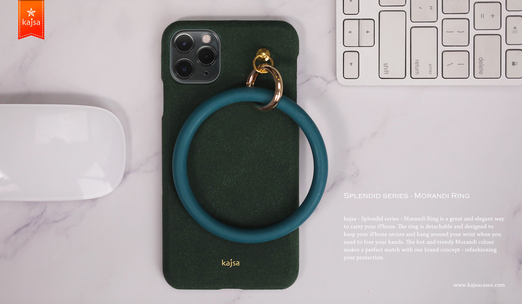Splendid Collection - Morandi Ring Back Case for iPhone 11 / 11 Pro / 11 Pro Max-Phone Case- phone case - phone cases- phone cover- iphone cover- iphone case- iphone cases- leather case- leather cases- DIYCASE - custom case - leather cover - hand strap case - croco pattern case - snake pattern case - carbon fiber phone case - phone case brand - unique phone case - high quality - phone case brand - protective case - buy phone case hong kong - online buy phone case - iphone手機殼 - 客製化手機殼 - samsung 手機殼 - 香港手機殼