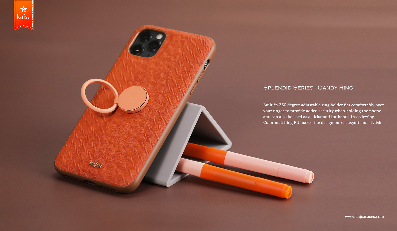 Splendid Collection - Candy Ring Back Case for iPhone 11 / 11 Pro / 11 Pro Max-Phone Case- phone case - phone cases- phone cover- iphone cover- iphone case- iphone cases- leather case- leather cases- DIYCASE - custom case - leather cover - hand strap case - croco pattern case - snake pattern case - carbon fiber phone case - phone case brand - unique phone case - high quality - phone case brand - protective case - buy phone case hong kong - online buy phone case - iphone手機殼 - 客製化手機殼 - samsung 手機殼 - 香港手機殼 -