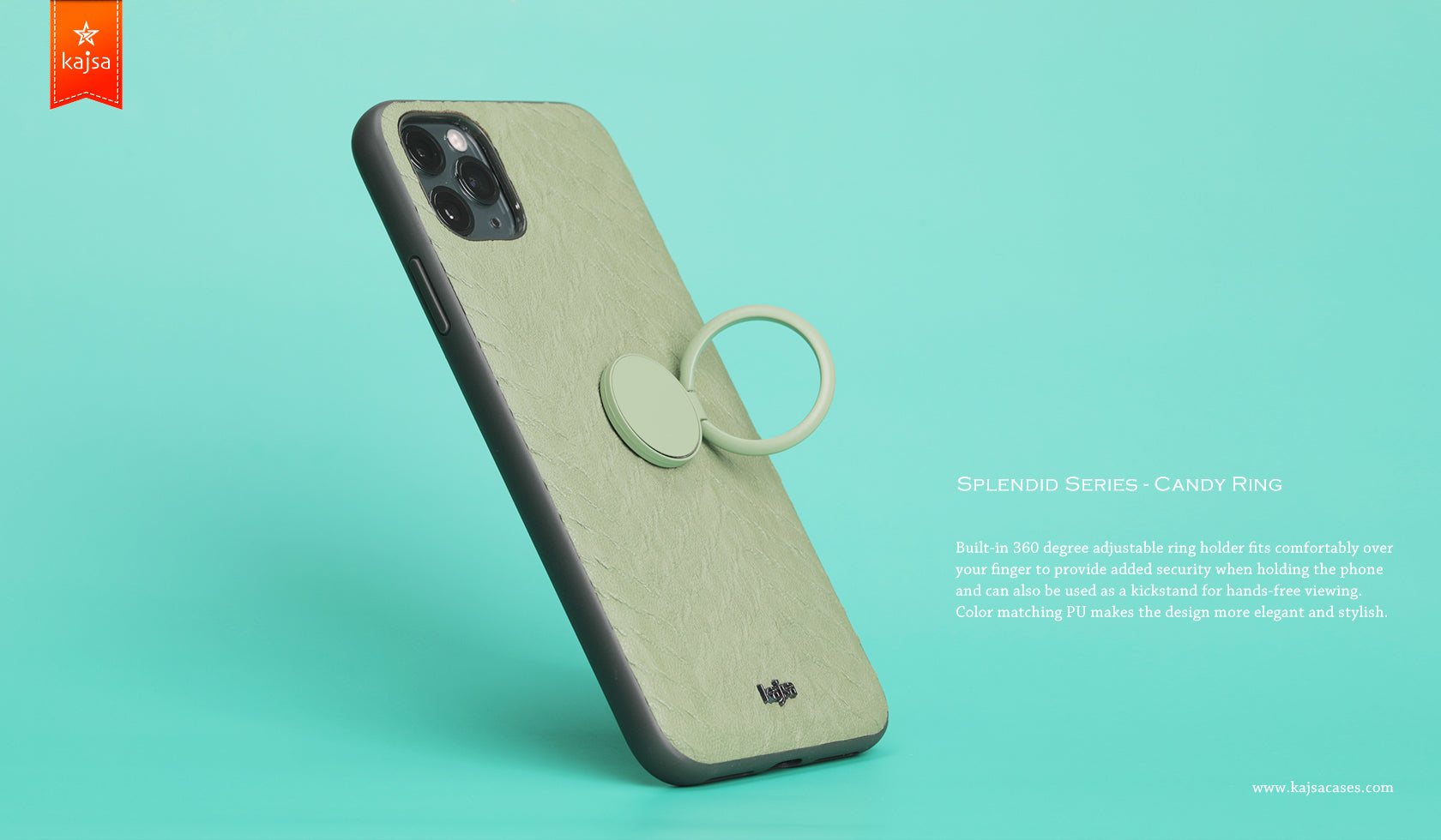 Splendid Collection - Candy Ring Back Case for iPhone 11 / 11 Pro / 11 Pro Max-Phone Case- phone case - phone cases- phone cover- iphone cover- iphone case- iphone cases- leather case- leather cases- DIYCASE - custom case - leather cover - hand strap case - croco pattern case - snake pattern case - carbon fiber phone case - phone case brand - unique phone case - high quality - phone case brand - protective case - buy phone case hong kong - online buy phone case - iphone手機殼 - 客製化手機殼 - samsung 手機殼 - 香港手機殼 -