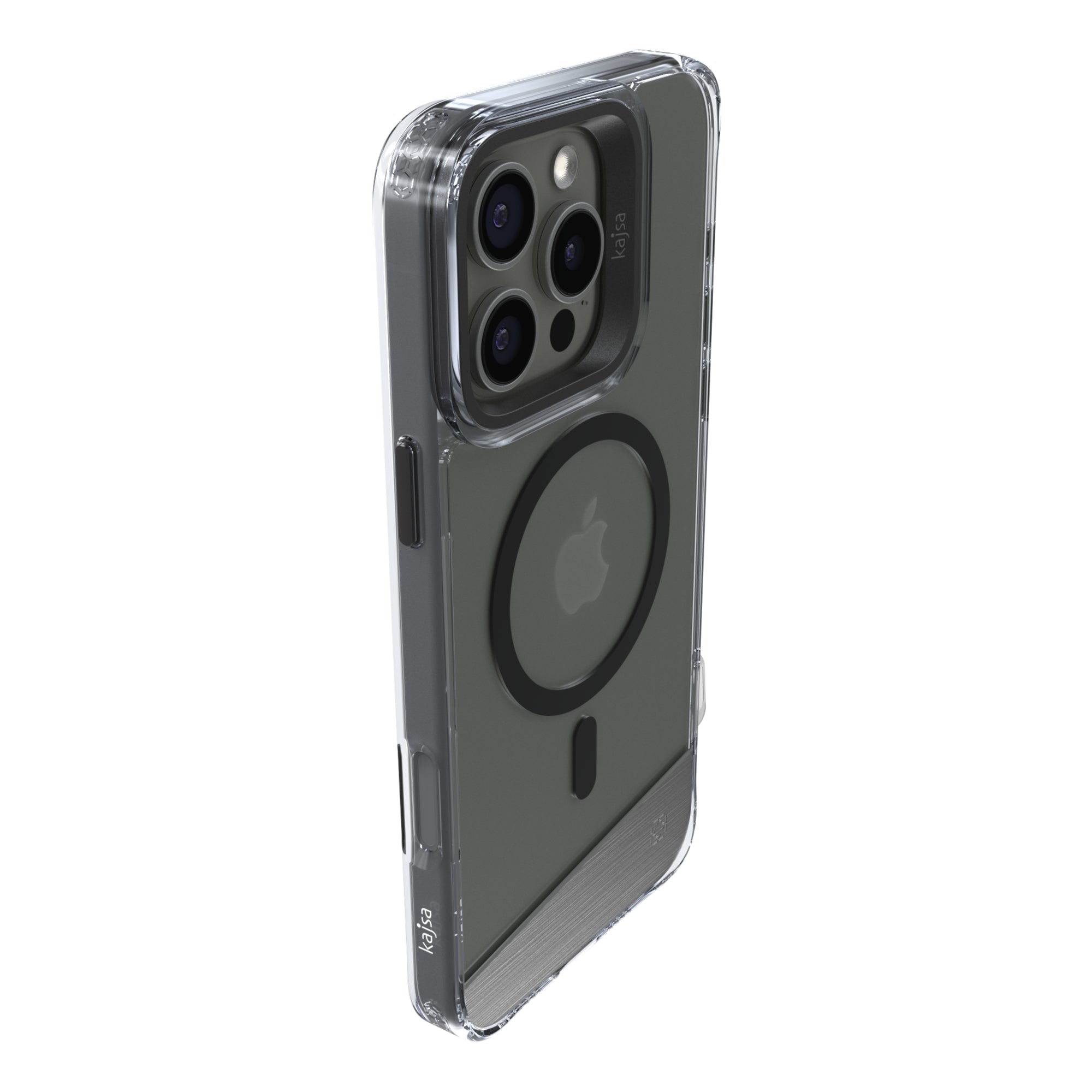 Trans-Shield Collection - Aluminium Back Case for iPhone 16 (MagSafe Compatible)-Phone Case-kajsa-phone case - phone cases- phone cover- iphone cover- iphone case- iphone cases- leather case- leather cases- DIYCASE - custom case - leather cover - hand strap case - croco pattern case - snake pattern case - carbon fiber phone case - phone case brand - unique phone case - high quality - phone case brand - protective case - buy phone case hong kong - online buy phone case - iphone‎手機殼 - 客製化手機殼 - samsung ‎手機殼 - 