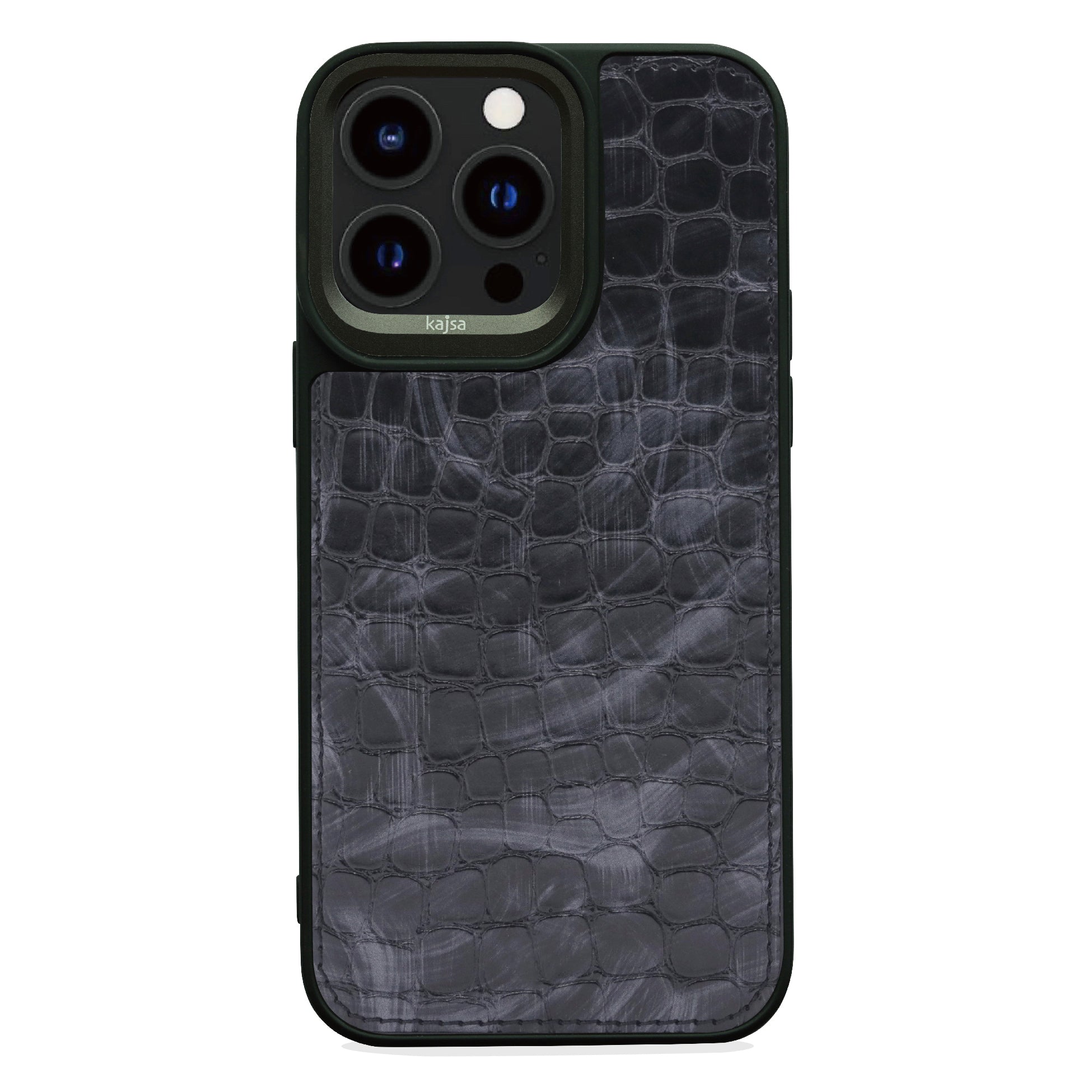 Glamorous Collection - Stone Pattern Back Case for iPhone 15