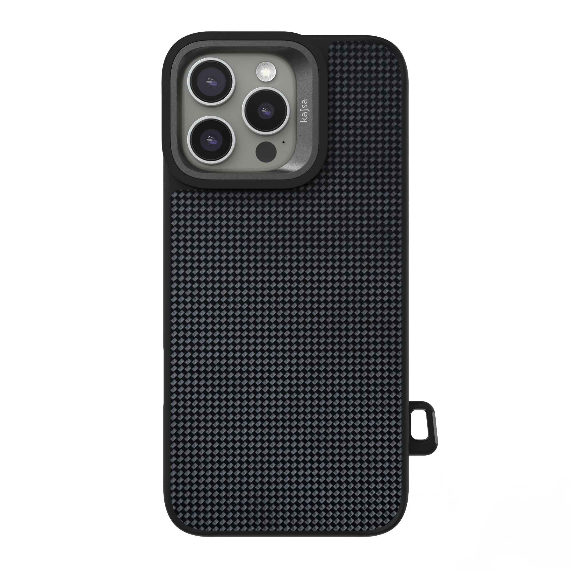 Glamorous Collection - Fine Woven Pattern Back Case for iPhone 16 (MagSafe Compatible)