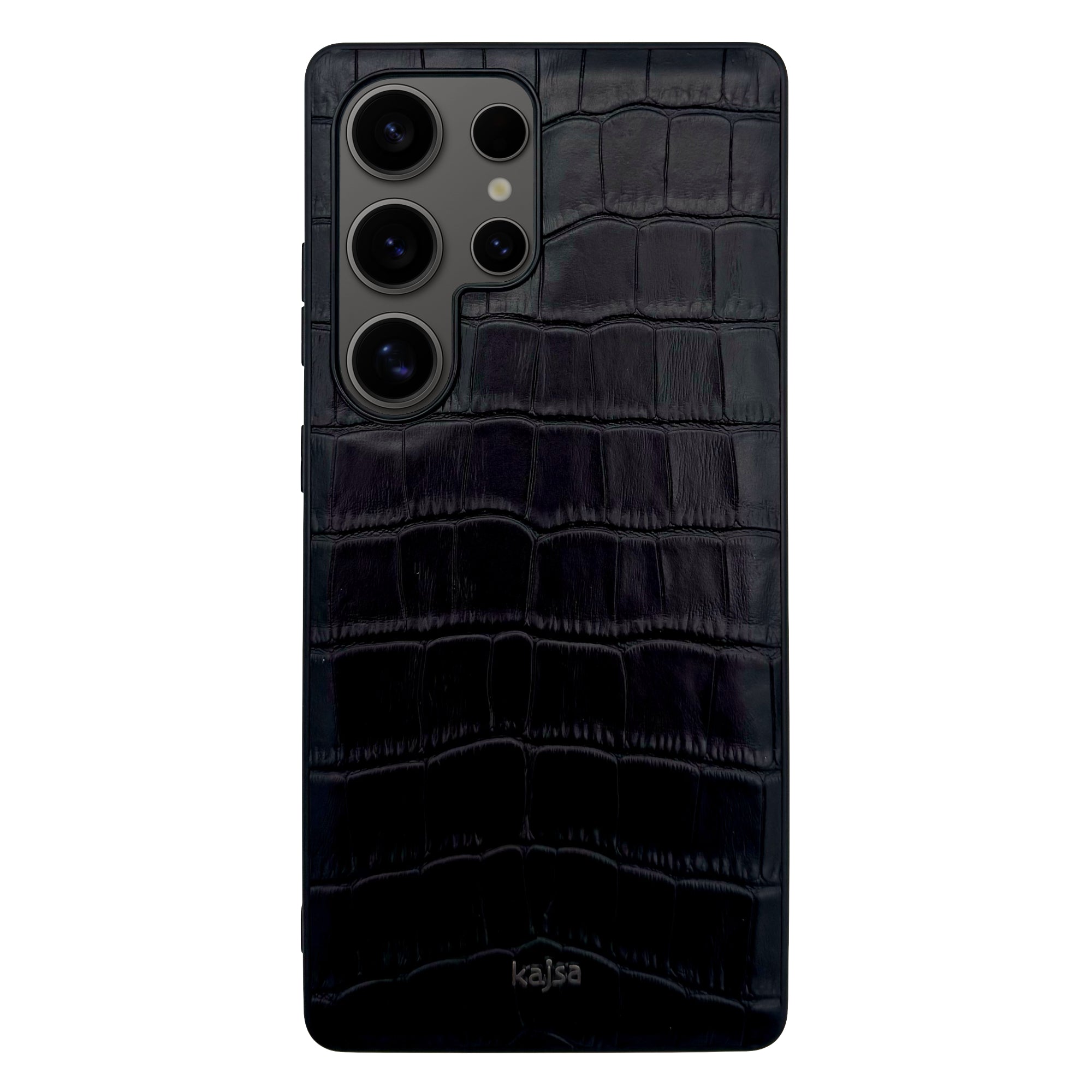 Neo Classic Collection - Genuine Croco Pattern Leather Back Case for Samsung Galaxy S25/S25 Ultra
