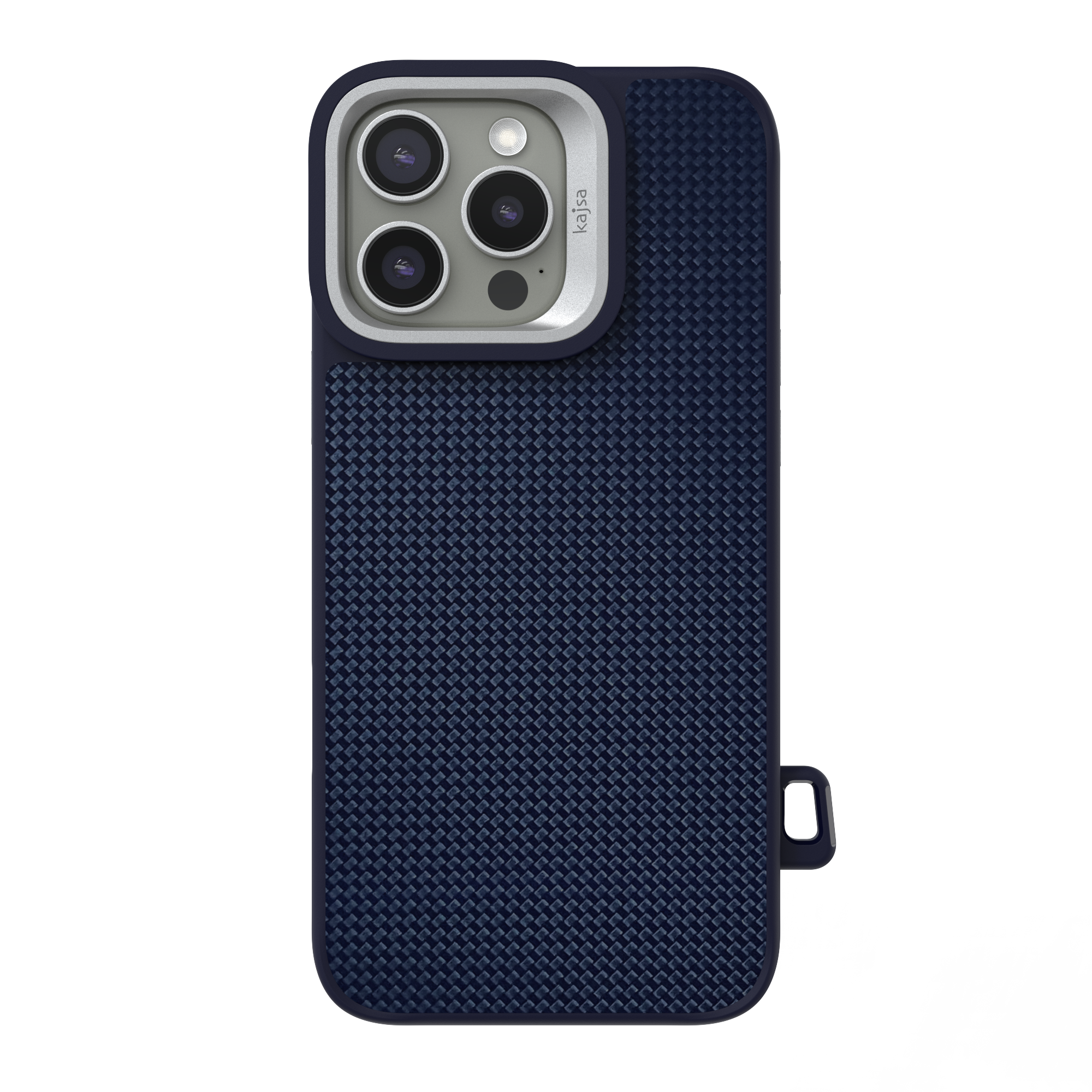 Glamorous Collection - Fine Woven Pattern Back Case for iPhone 16 (MagSafe Compatible)