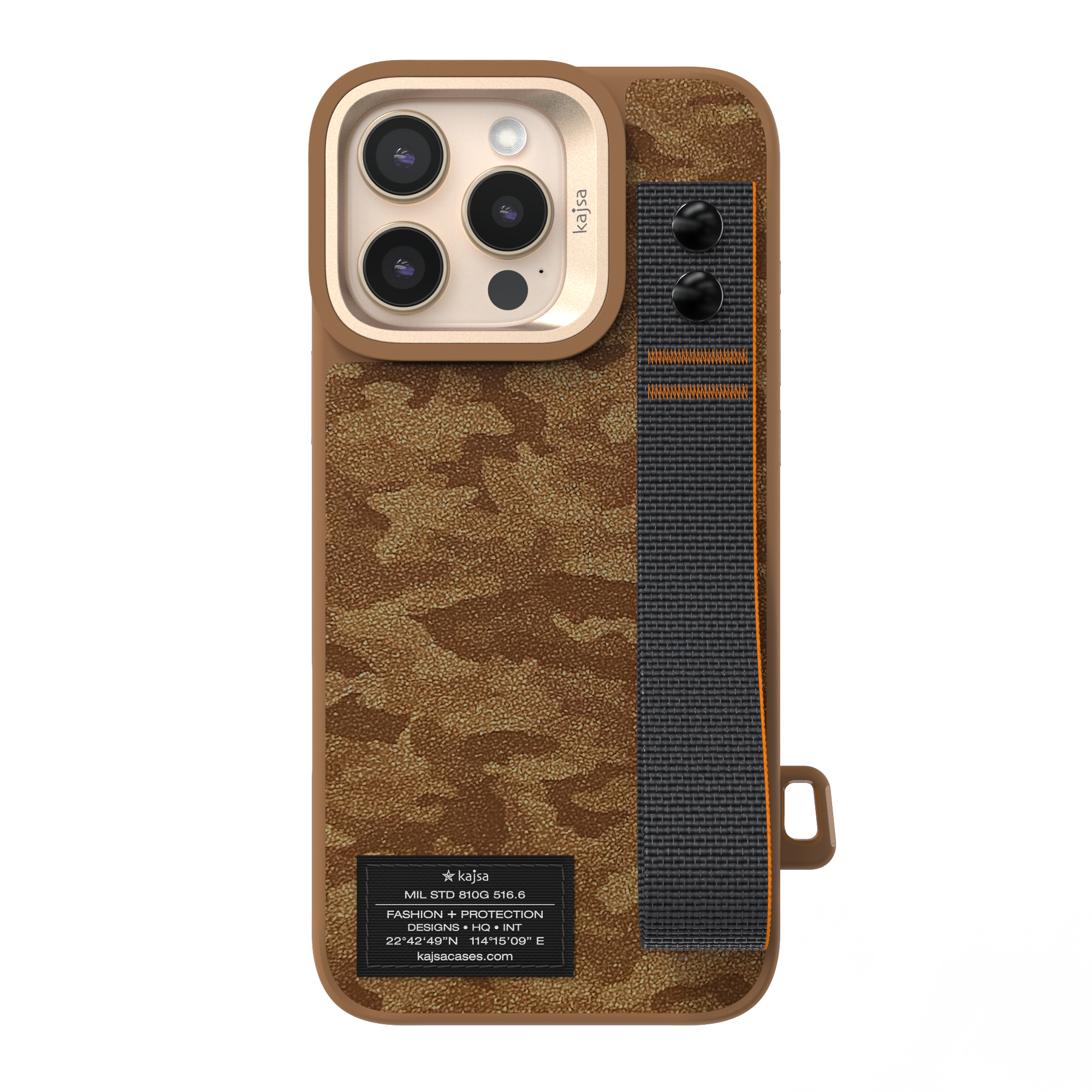 Outdoor Collection - Shimmer Camo Straps Back Case for iPhone 16 (MagSafe Compatible)