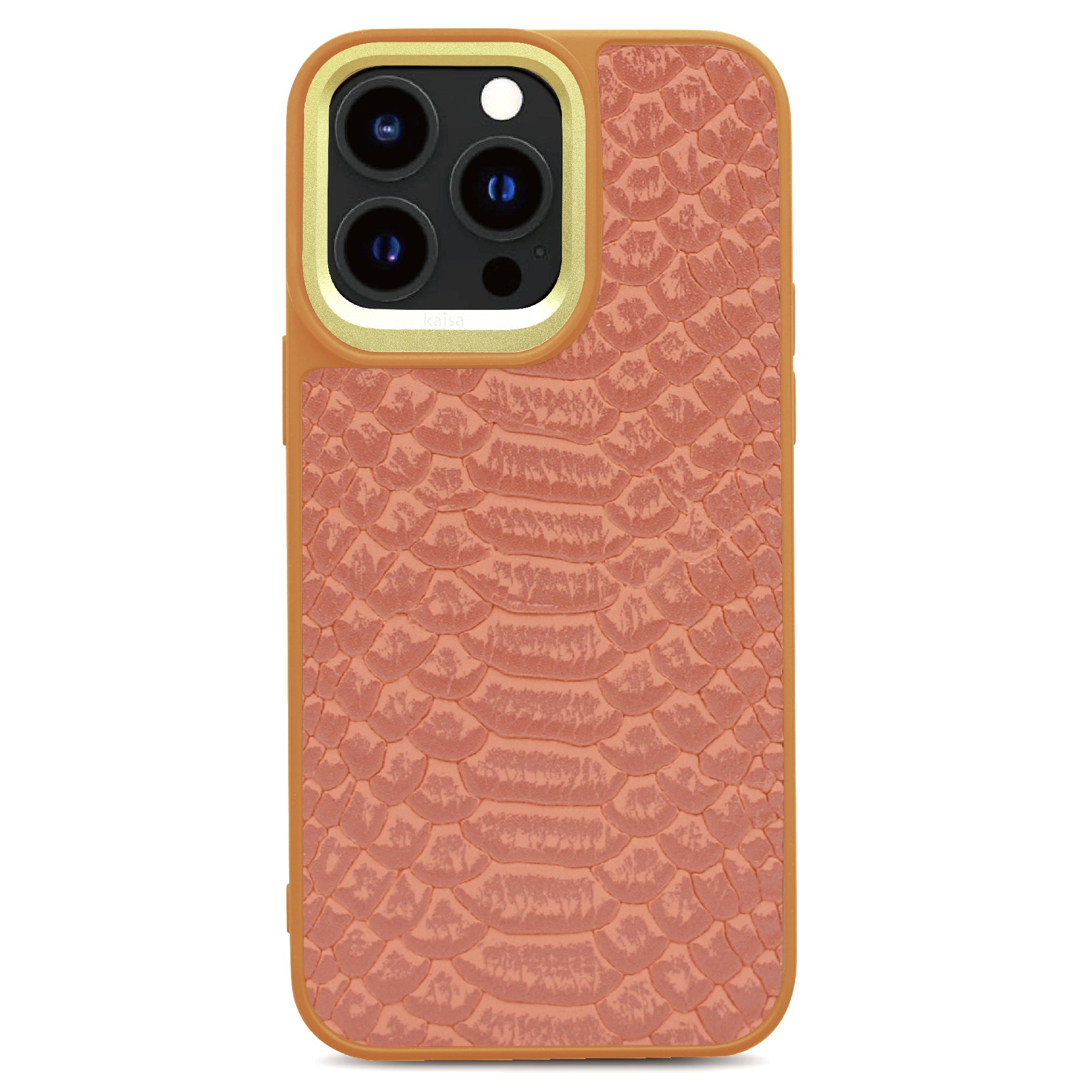 Glamorous Collection - Snake Pattern Back Case for iPhone 15