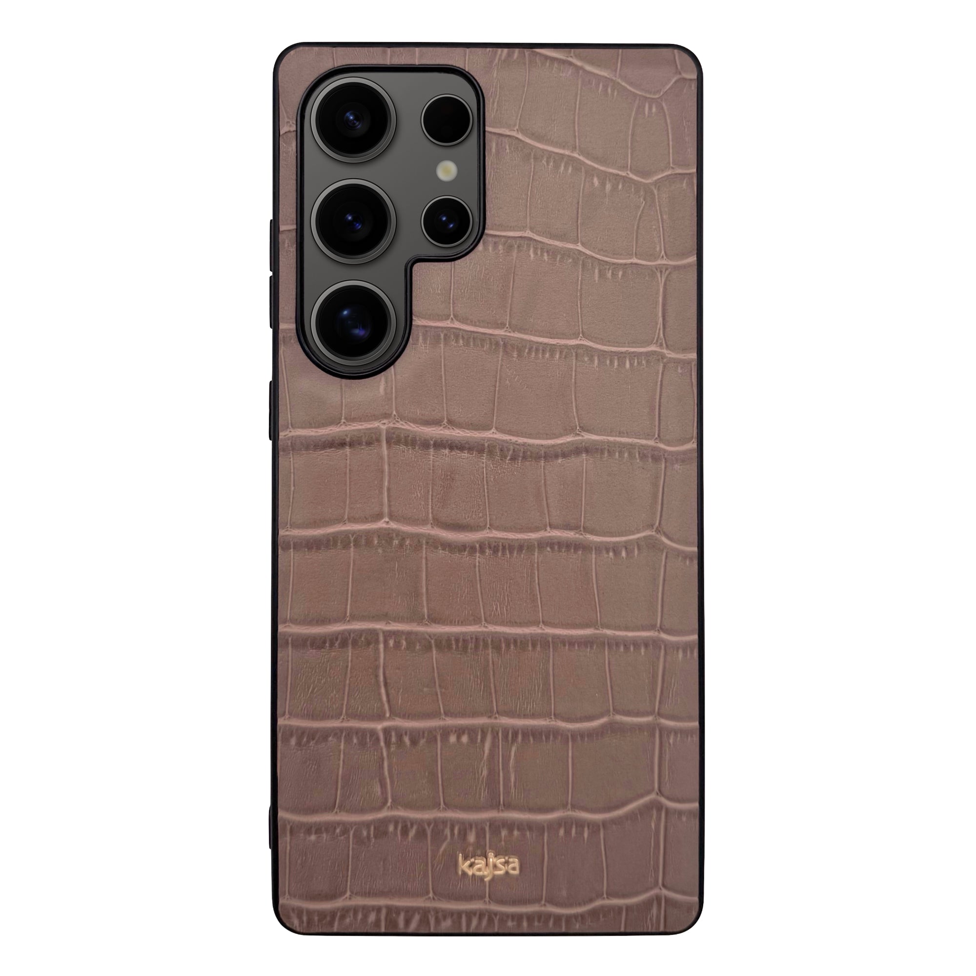 Neo Classic Collection - Genuine Croco Pattern Leather Back Case for Samsung Galaxy S25/S25 Ultra