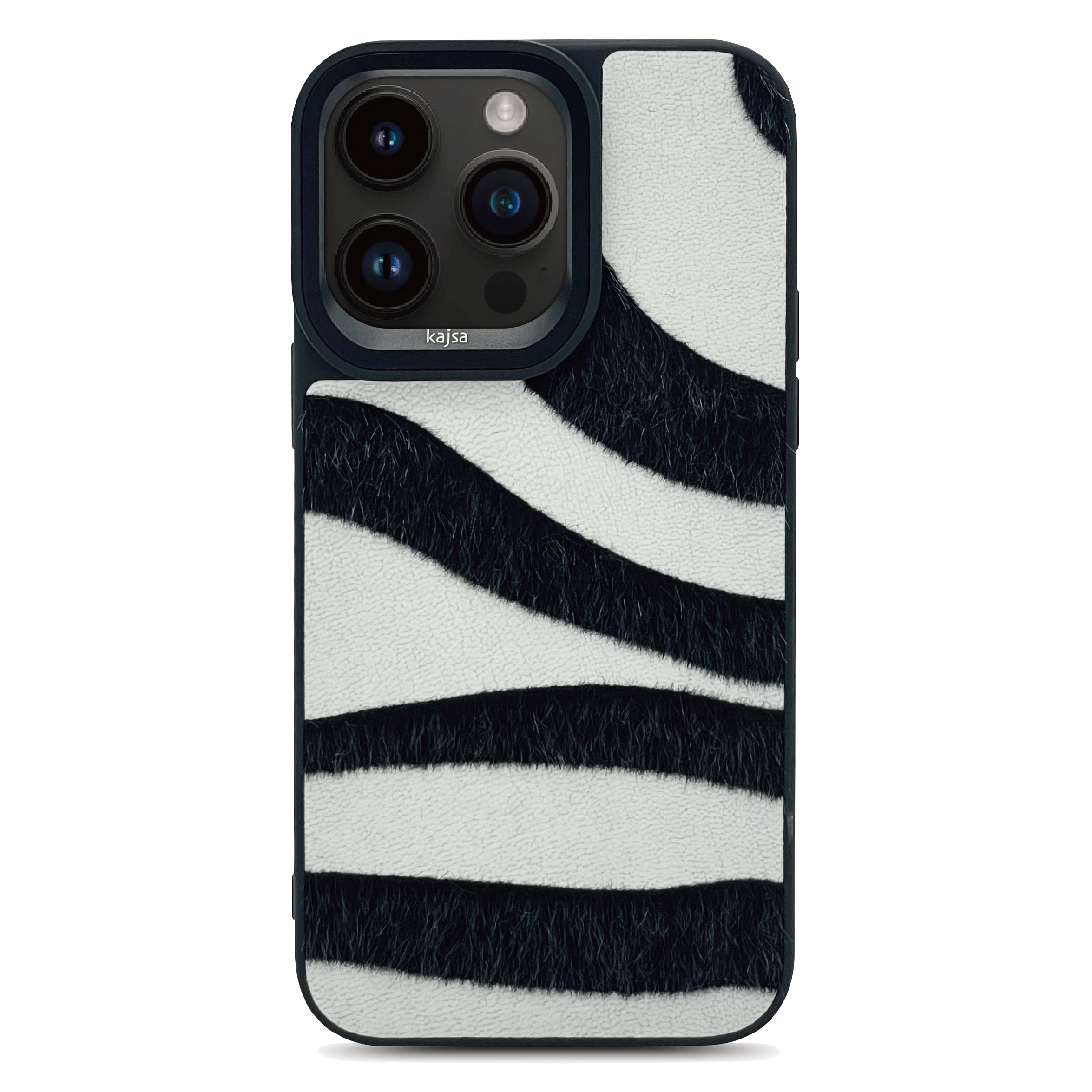 Glamorous Collection - Furry Animal Back Case for iPhone 15