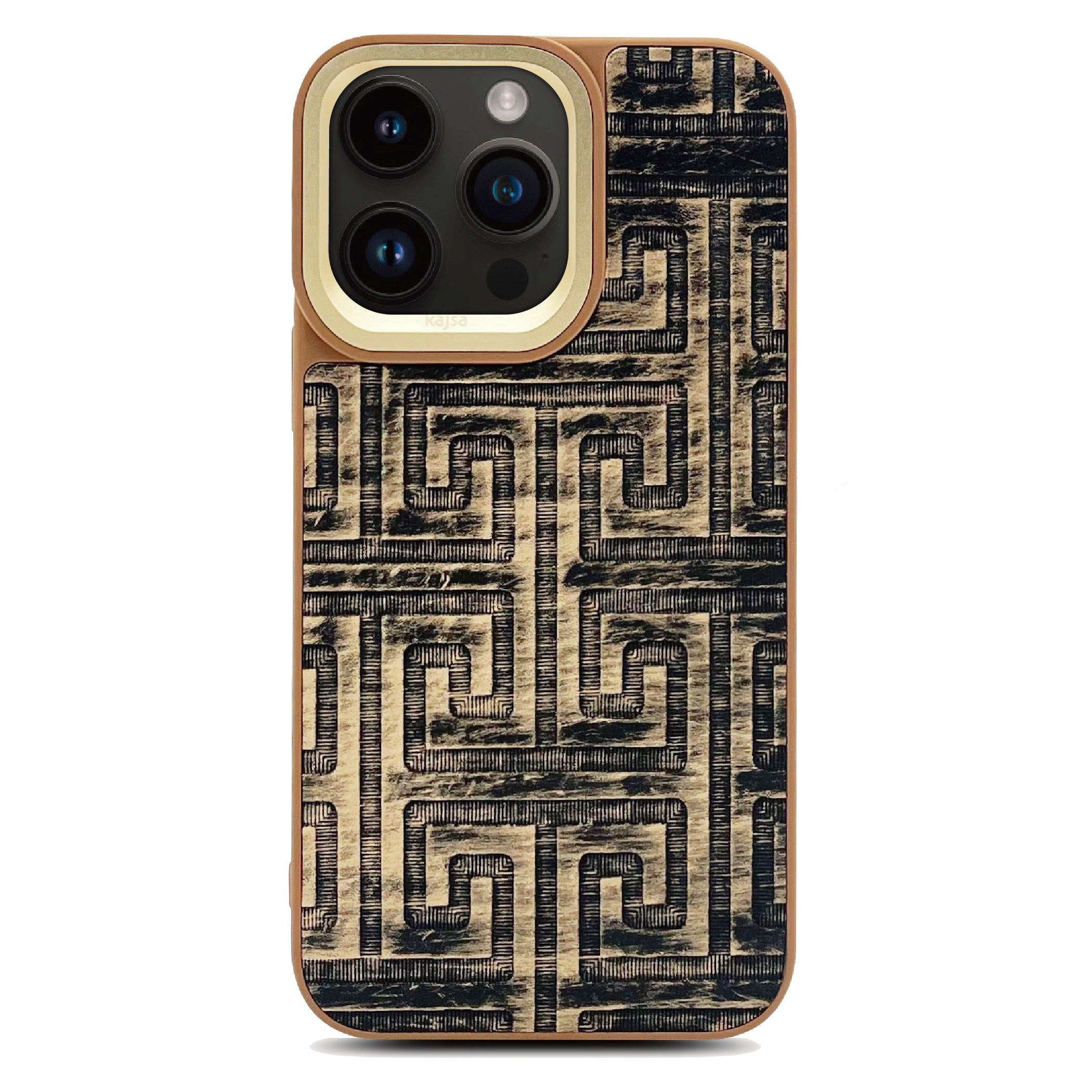 Glamorous Collection - Maze Pattern 2 Back Case for iPhone 15