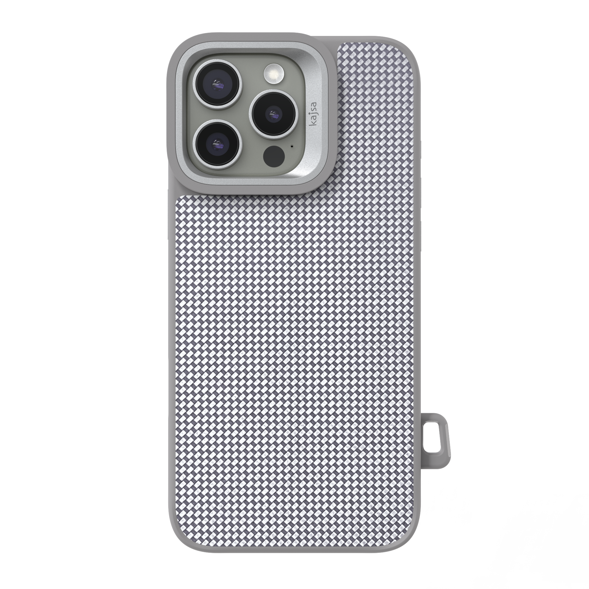 Glamorous Collection - Fine Woven Pattern Back Case for iPhone 16 (MagSafe Compatible)