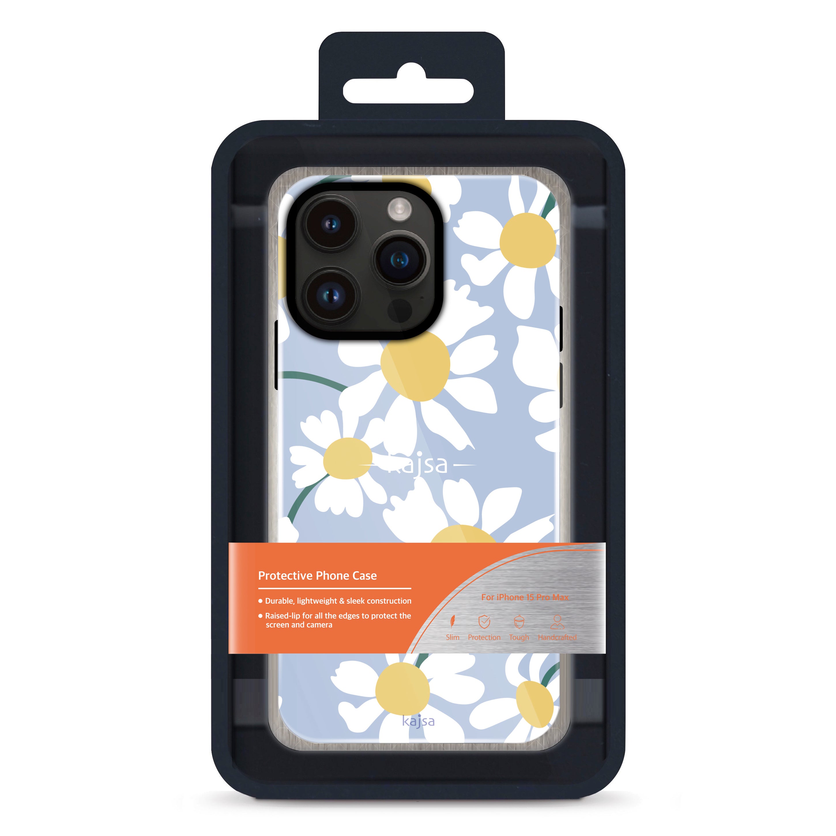 Floral Collection - Lavender Back Case for iPhone 14/15 (LV1)
