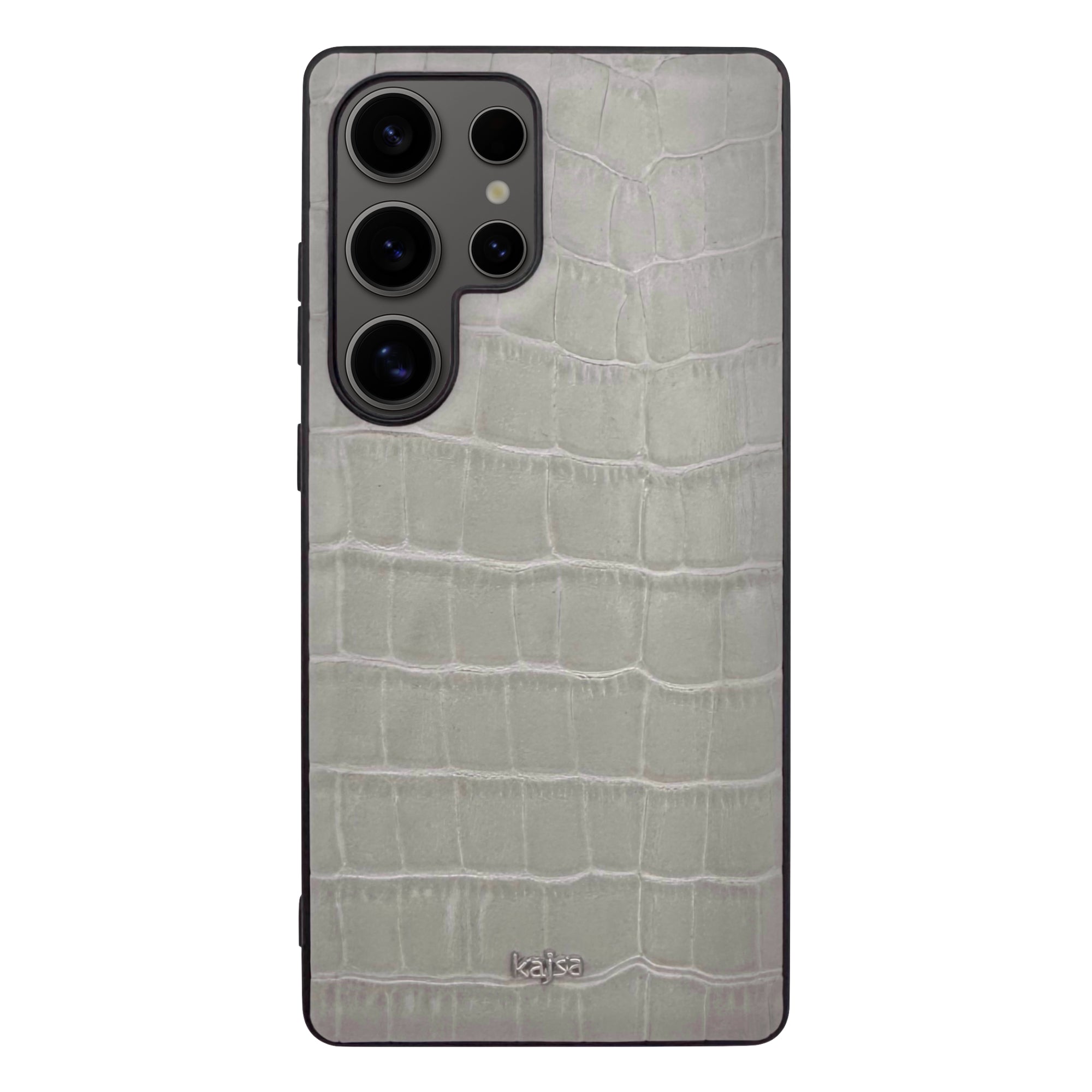 Neo Classic Collection - Genuine Croco Pattern Leather Back Case for Samsung Galaxy S25/S25 Ultra