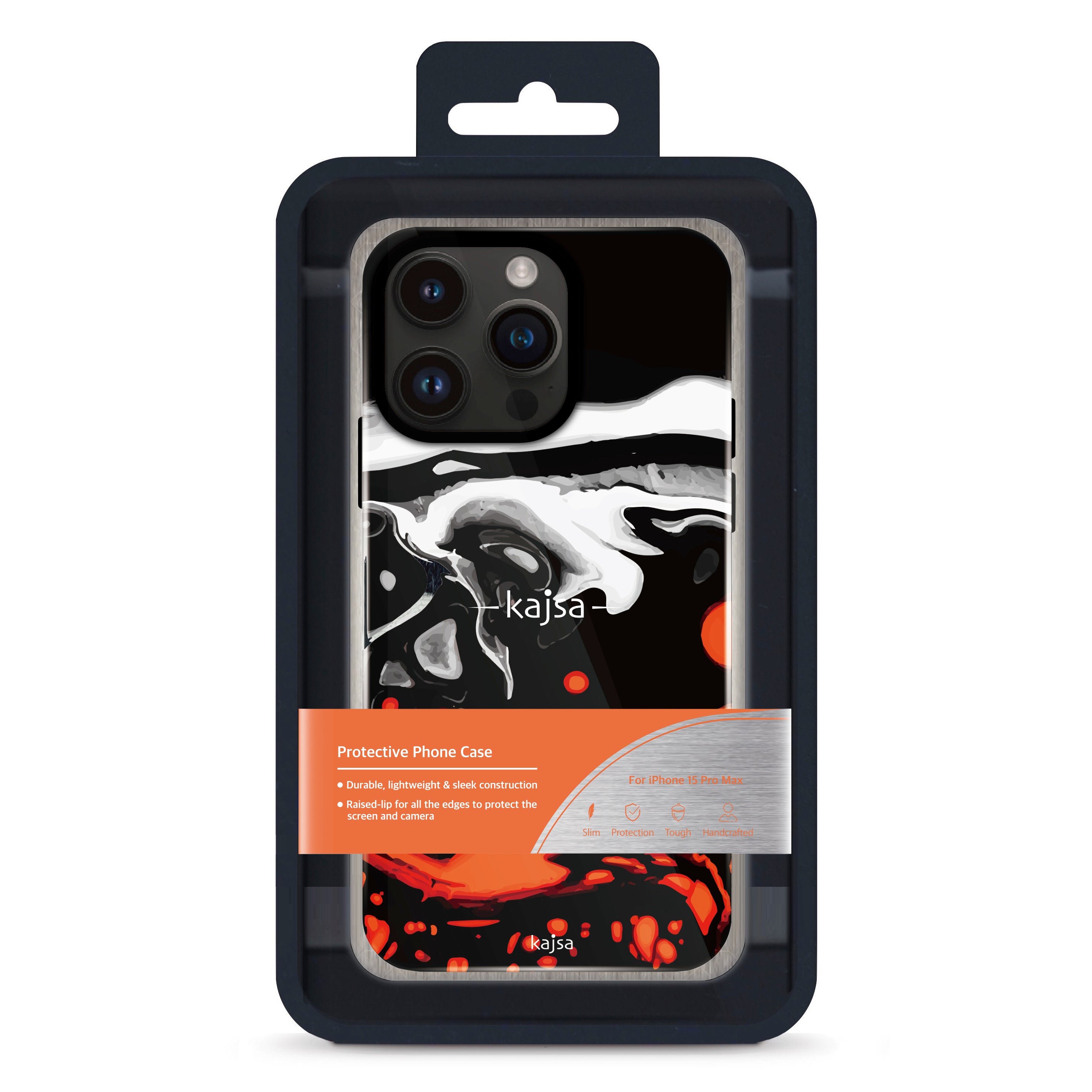 Lava Series - Planet Back Case for iPhone 14/15 (P3)