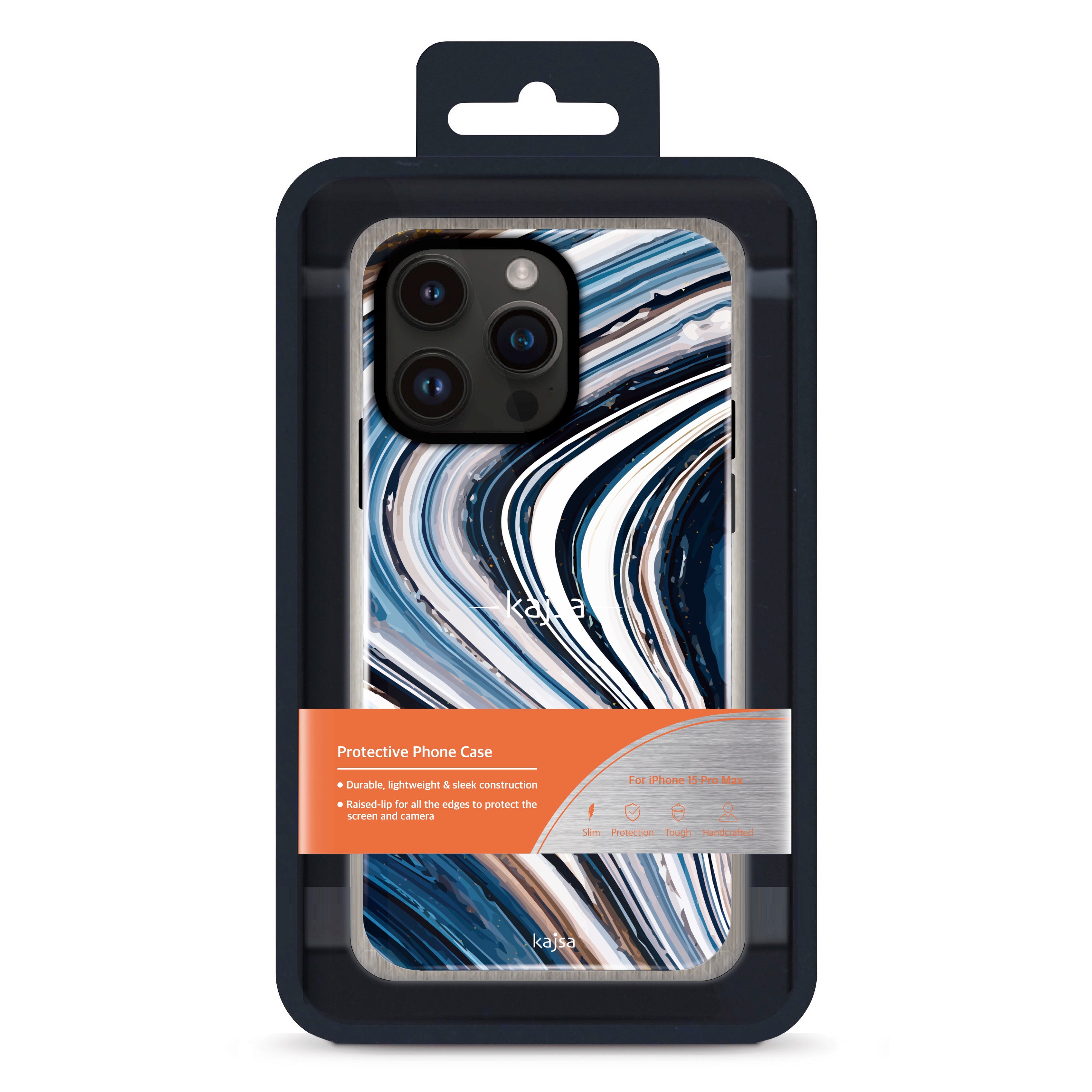 Lava Series - Planet Back Case for iPhone 14/15 (P5)