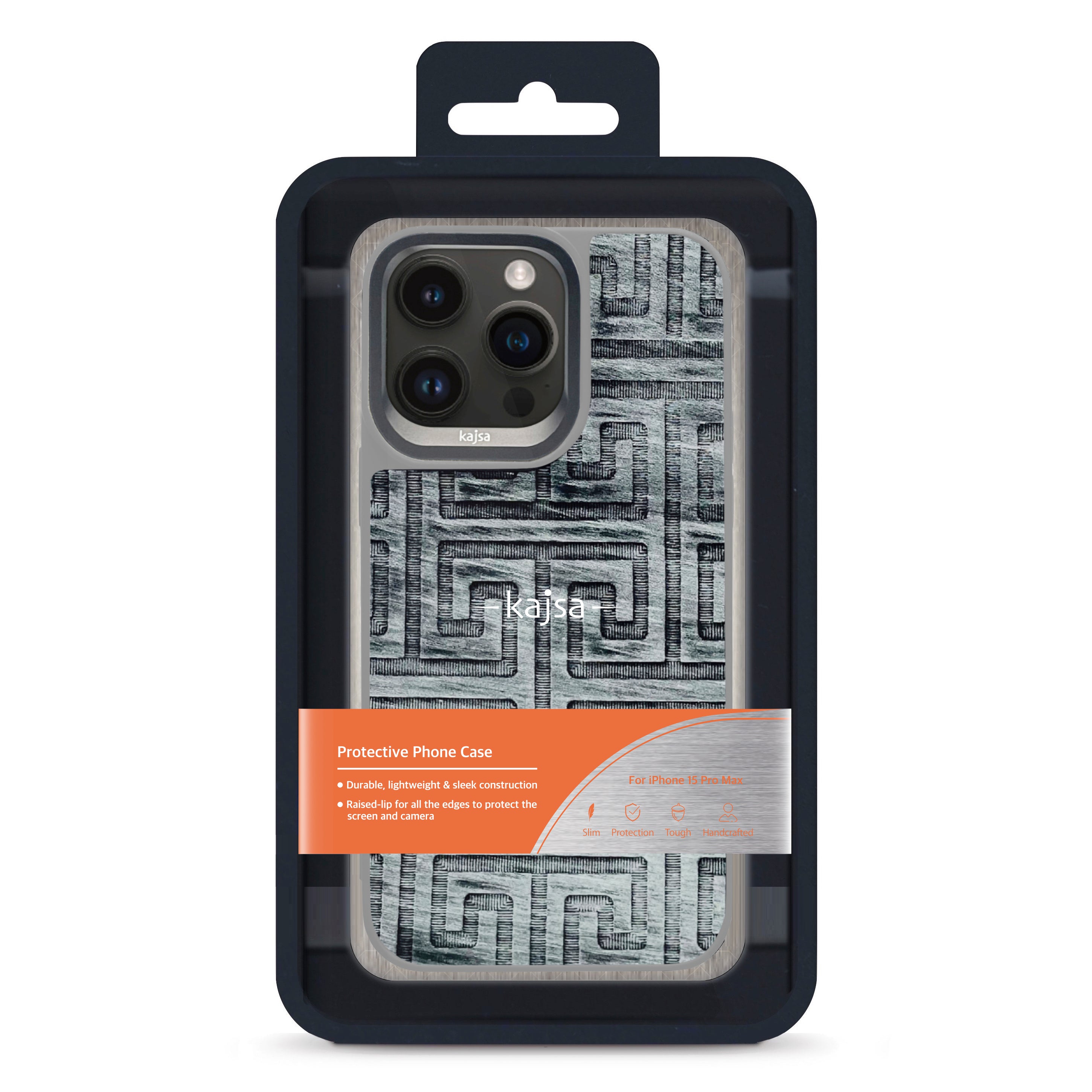 Glamorous Collection - Maze Pattern 2 Back Case for iPhone 15