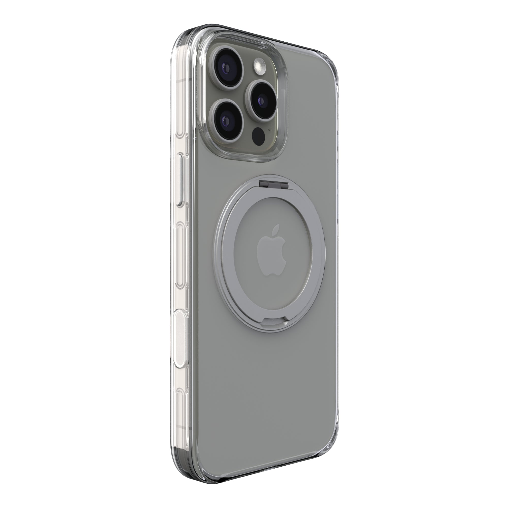 Trans-Shield Collection - Swivel Full PC Back Case for iPhone 16 (MagSafe Compatible)