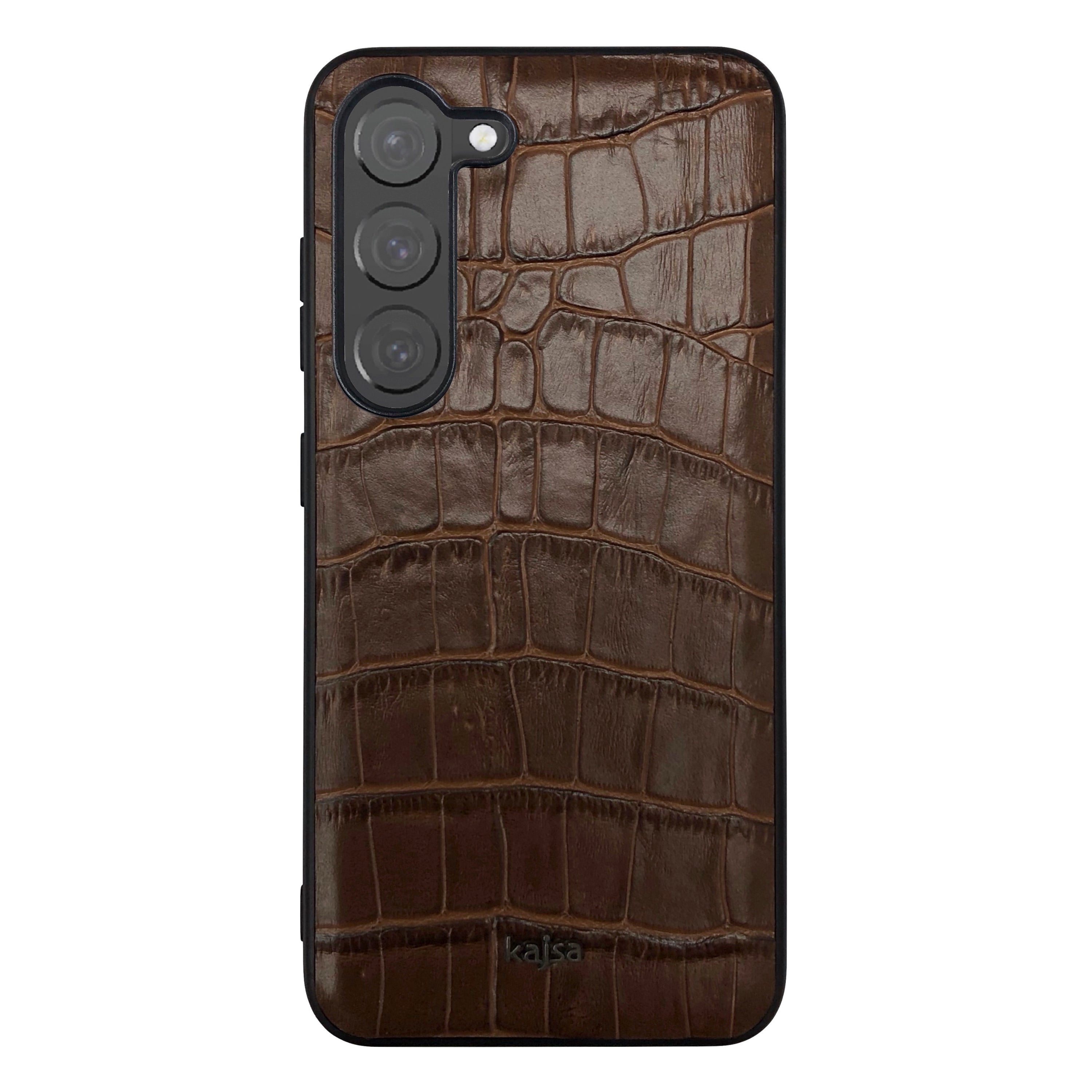 Neo Classic Collection - Genuine Croco Pattern Leather Back Case for Samsung Galaxy S23/S23+/S23 Ultra-Phone Case- phone case - phone cases- phone cover- iphone cover- iphone case- iphone cases- leather case- leather cases- DIYCASE - custom case - leather cover - hand strap case - croco pattern case - snake pattern case - carbon fiber phone case - phone case brand - unique phone case - high quality - phone case brand - protective case - buy phone case hong kong - online buy phone case - iphone‎手機殼 - 客製化手機殼 