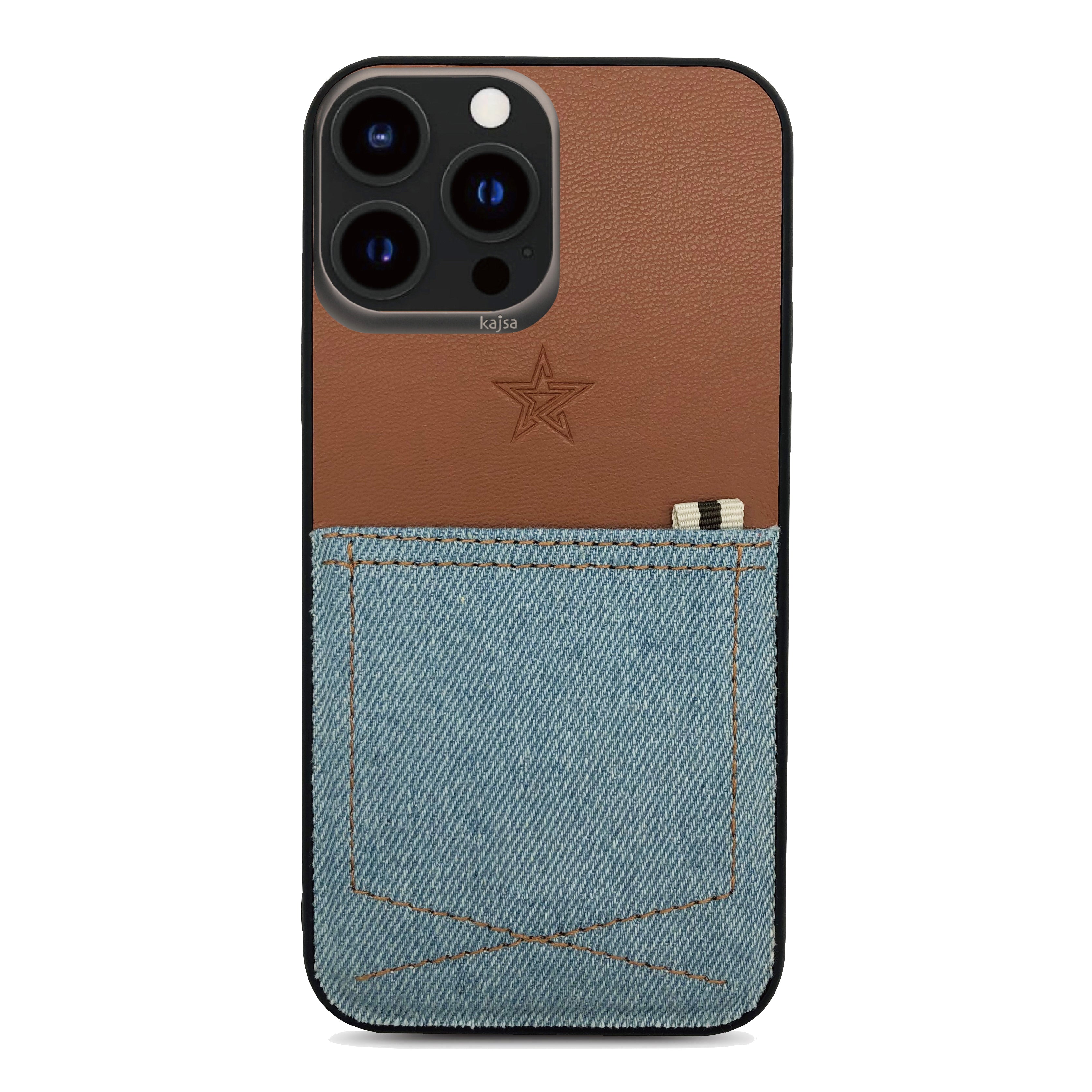 Denim Collection - Pocket Back Case for iPhone 13-Phone Case- phone case - phone cases- phone cover- iphone cover- iphone case- iphone cases- leather case- leather cases- DIYCASE - custom case - leather cover - hand strap case - croco pattern case - snake pattern case - carbon fiber phone case - phone case brand - unique phone case - high quality - phone case brand - protective case - buy phone case hong kong - online buy phone case - iphone‎手機殼 - 客製化手機殼 - samsung ‎手機殼 - 香港手機殼 - 買電話殼