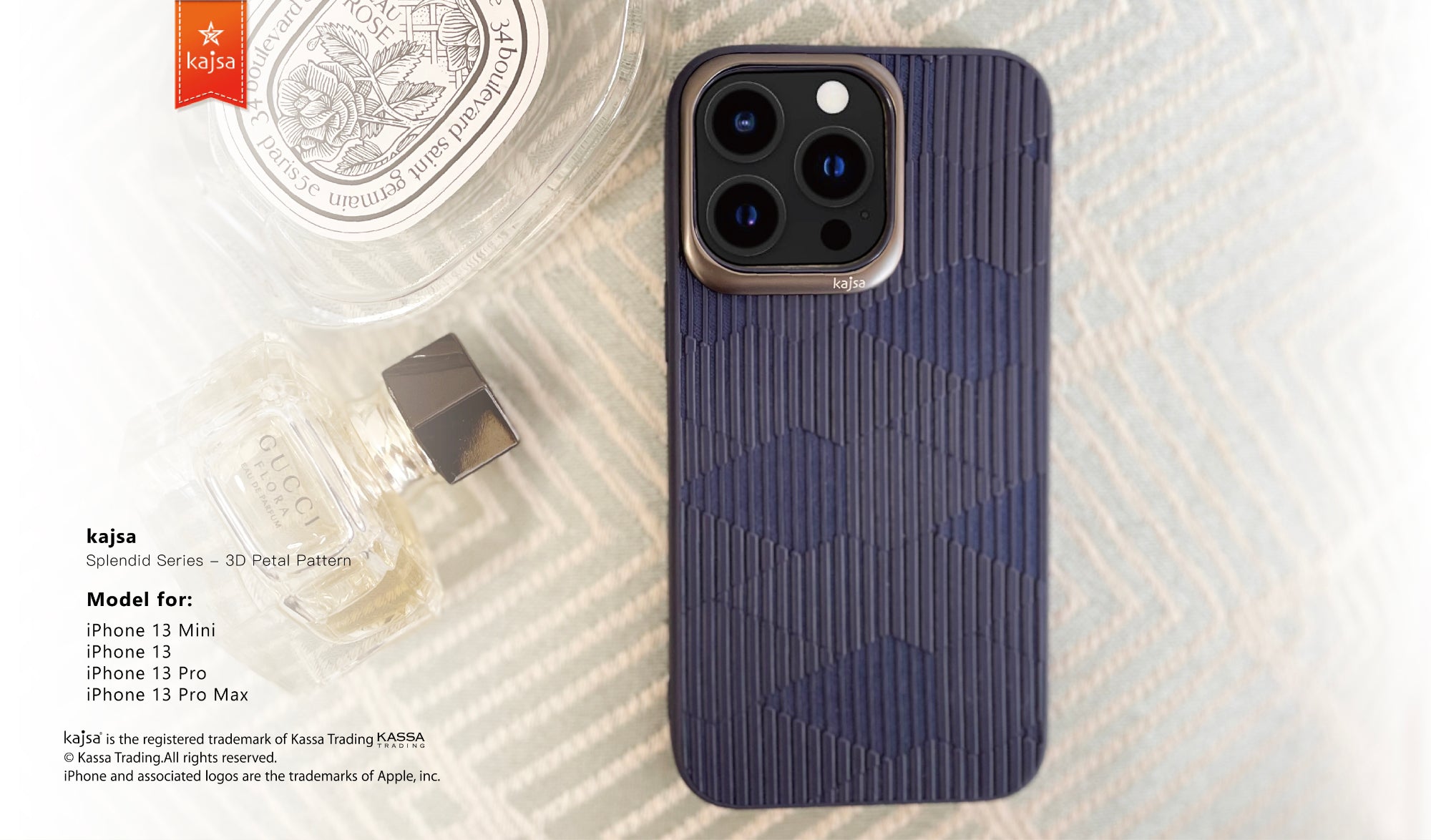 Splendid Series Collection - 3D Petal Pattern Back Case for iPhone 13-Phone Case- phone case - phone cases- phone cover- iphone cover- iphone case- iphone cases- leather case- leather cases- DIYCASE - custom case - leather cover - hand strap case - croco pattern case - snake pattern case - carbon fiber phone case - phone case brand - unique phone case - high quality - phone case brand - protective case - buy phone case hong kong - online buy phone case - iphone‎手機殼 - 客製化手機殼 - samsung ‎手機殼 - 香港手機殼 - 買電話殼