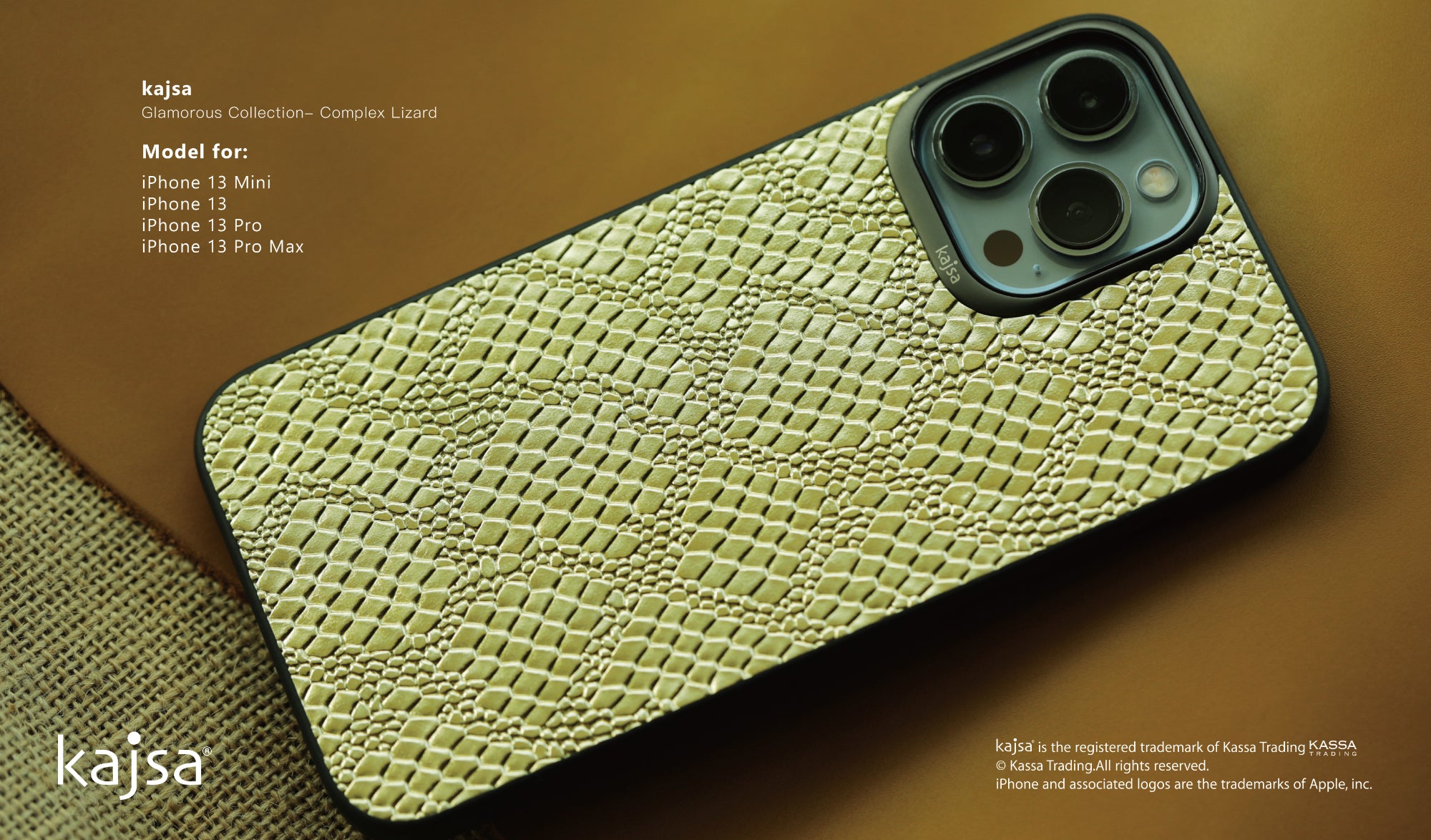 Glamorous Collection - Complex Lizard Back Case for iPhone 13-Phone Case- phone case - phone cases- phone cover- iphone cover- iphone case- iphone cases- leather case- leather cases- DIYCASE - custom case - leather cover - hand strap case - croco pattern case - snake pattern case - carbon fiber phone case - phone case brand - unique phone case - high quality - phone case brand - protective case - buy phone case hong kong - online buy phone case - iphone‎手機殼 - 客製化手機殼 - samsung ‎手機殼 - 香港手機殼 - 買電話殼