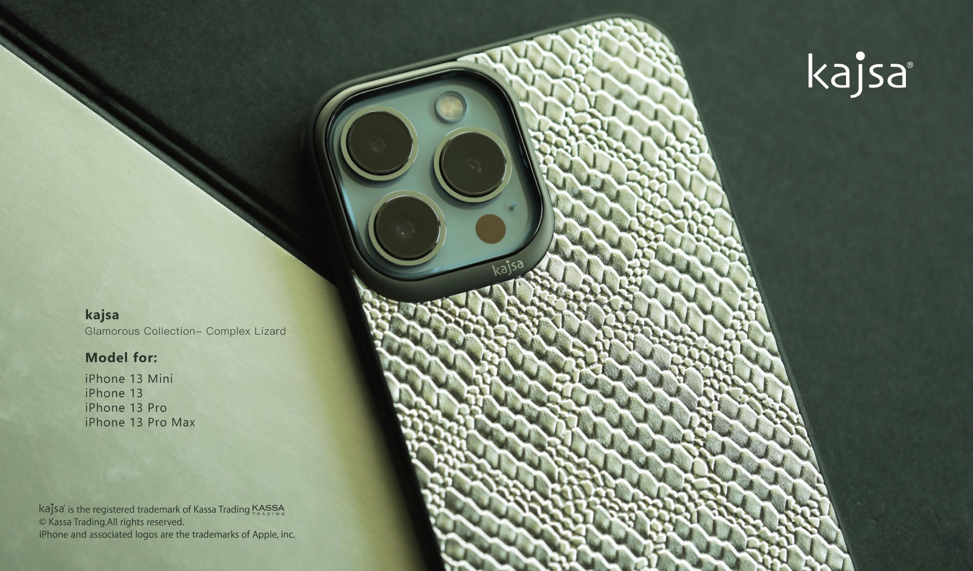 Glamorous Collection - Complex Lizard Back Case for iPhone 13-Phone Case- phone case - phone cases- phone cover- iphone cover- iphone case- iphone cases- leather case- leather cases- DIYCASE - custom case - leather cover - hand strap case - croco pattern case - snake pattern case - carbon fiber phone case - phone case brand - unique phone case - high quality - phone case brand - protective case - buy phone case hong kong - online buy phone case - iphone‎手機殼 - 客製化手機殼 - samsung ‎手機殼 - 香港手機殼 - 買電話殼