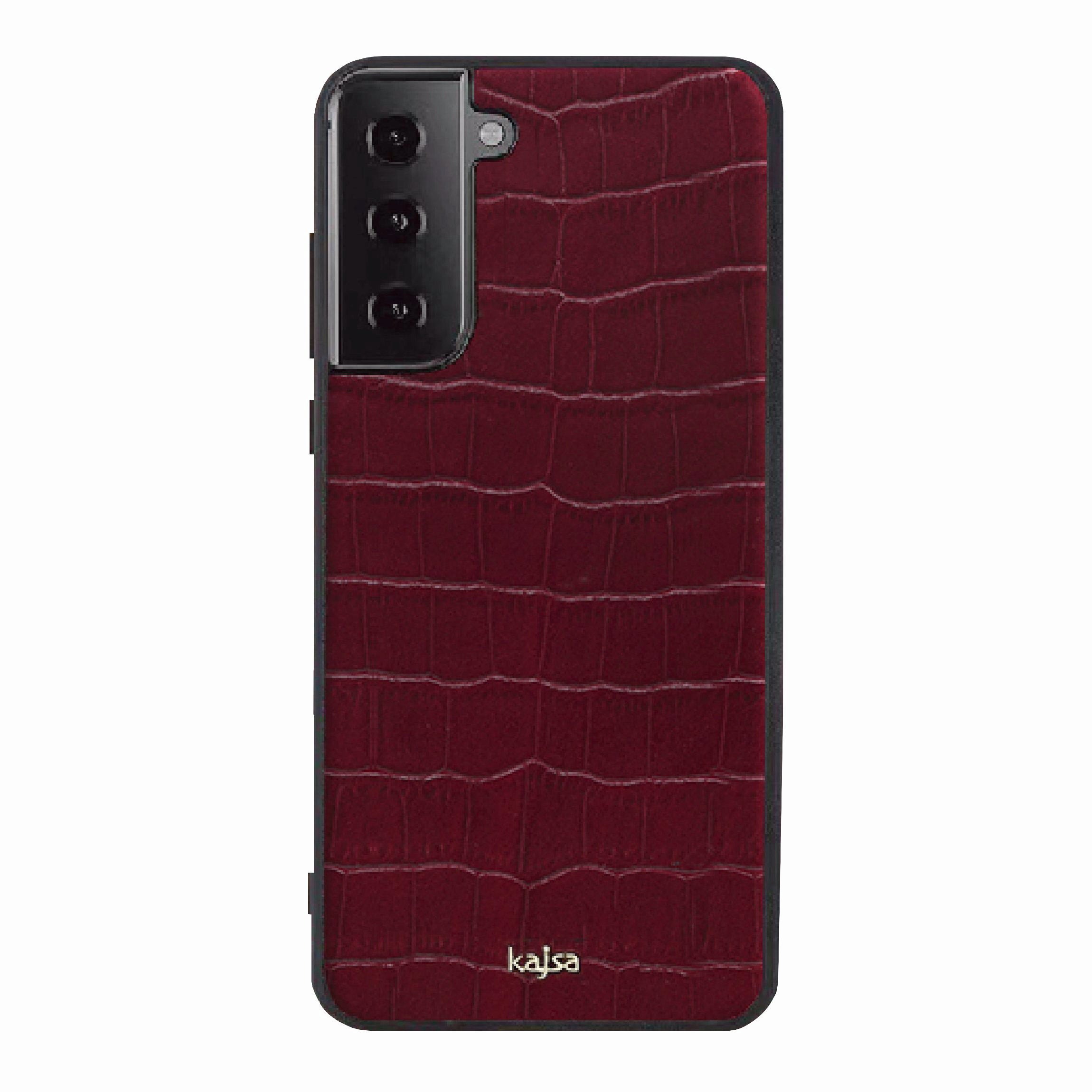 Neo Classic Collection - Genuine Croco Pattern Leather Back Case for Samsung Galaxy S21/S21+/S21 Ultra-Phone Case- phone case - phone cases- phone cover- iphone cover- iphone case- iphone cases- leather case- leather cases- DIYCASE - custom case - leather cover - hand strap case - croco pattern case - snake pattern case - carbon fiber phone case - phone case brand - unique phone case - high quality - phone case brand - protective case - buy phone case hong kong - online buy phone case - iphone‎手機殼 - 客製化手機殼 