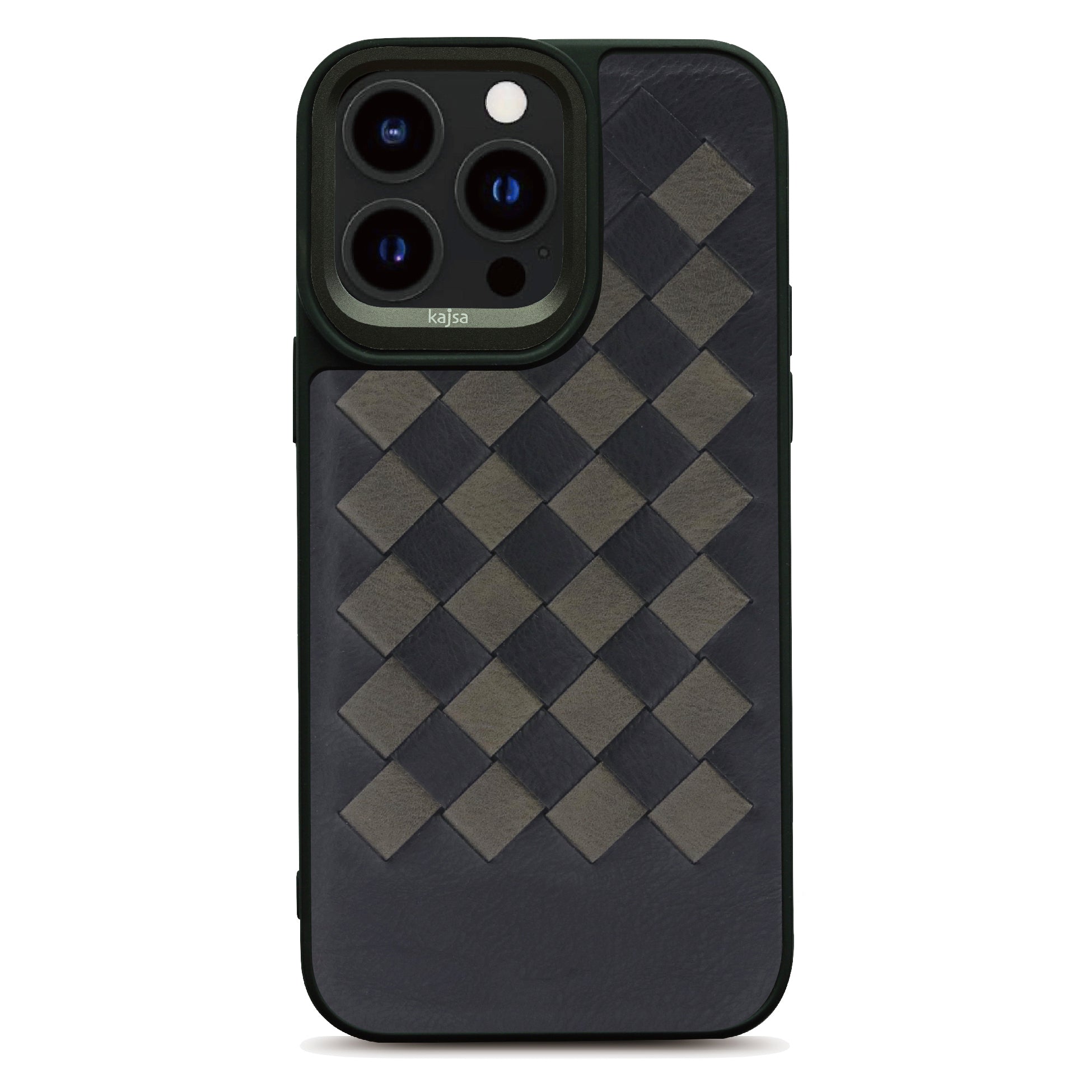 Preppie Collection - Dice Woven Back Case for iPhone 14-Phone Case- phone case - phone cases- phone cover- iphone cover- iphone case- iphone cases- leather case- leather cases- DIYCASE - custom case - leather cover - hand strap case - croco pattern case - snake pattern case - carbon fiber phone case - phone case brand - unique phone case - high quality - phone case brand - protective case - buy phone case hong kong - online buy phone case - iphone‎手機殼 - 客製化手機殼 - samsung ‎手機殼 - 香港手機殼 - 買電話殼
