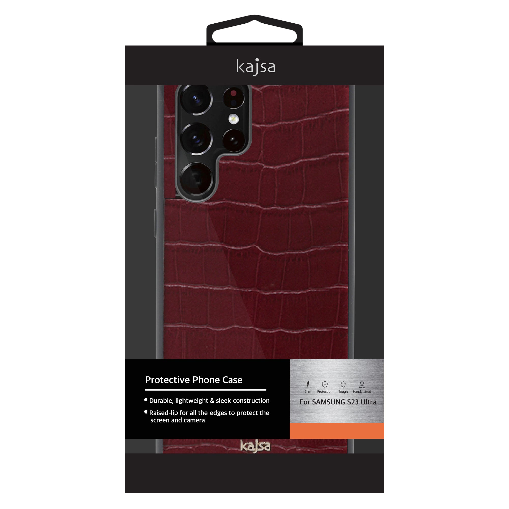 Neo Classic Collection - Genuine Croco Pattern Leather Back Case for Samsung Galaxy S23/S23+/S23 Ultra-Phone Case- phone case - phone cases- phone cover- iphone cover- iphone case- iphone cases- leather case- leather cases- DIYCASE - custom case - leather cover - hand strap case - croco pattern case - snake pattern case - carbon fiber phone case - phone case brand - unique phone case - high quality - phone case brand - protective case - buy phone case hong kong - online buy phone case - iphone‎手機殼 - 客製化手機殼 