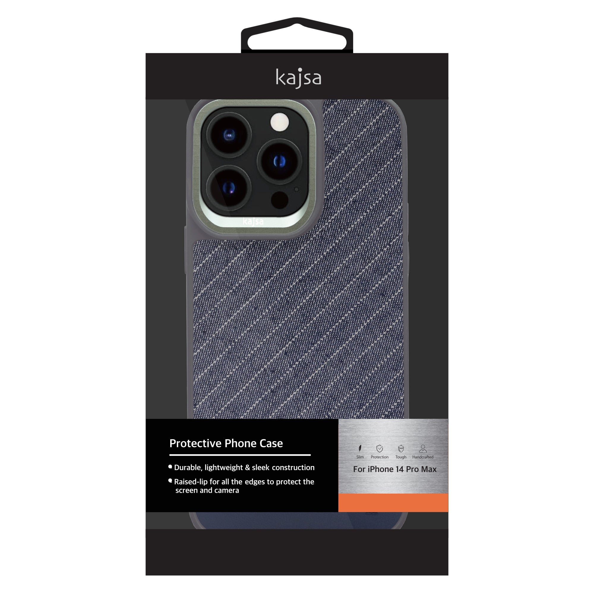 Denim Collection - Stripe Gentleman Back Case for iPhone 14-Phone Case- phone case - phone cases- phone cover- iphone cover- iphone case- iphone cases- leather case- leather cases- DIYCASE - custom case - leather cover - hand strap case - croco pattern case - snake pattern case - carbon fiber phone case - phone case brand - unique phone case - high quality - phone case brand - protective case - buy phone case hong kong - online buy phone case - iphone‎手機殼 - 客製化手機殼 - samsung ‎手機殼 - 香港手機殼 - 買電話殼