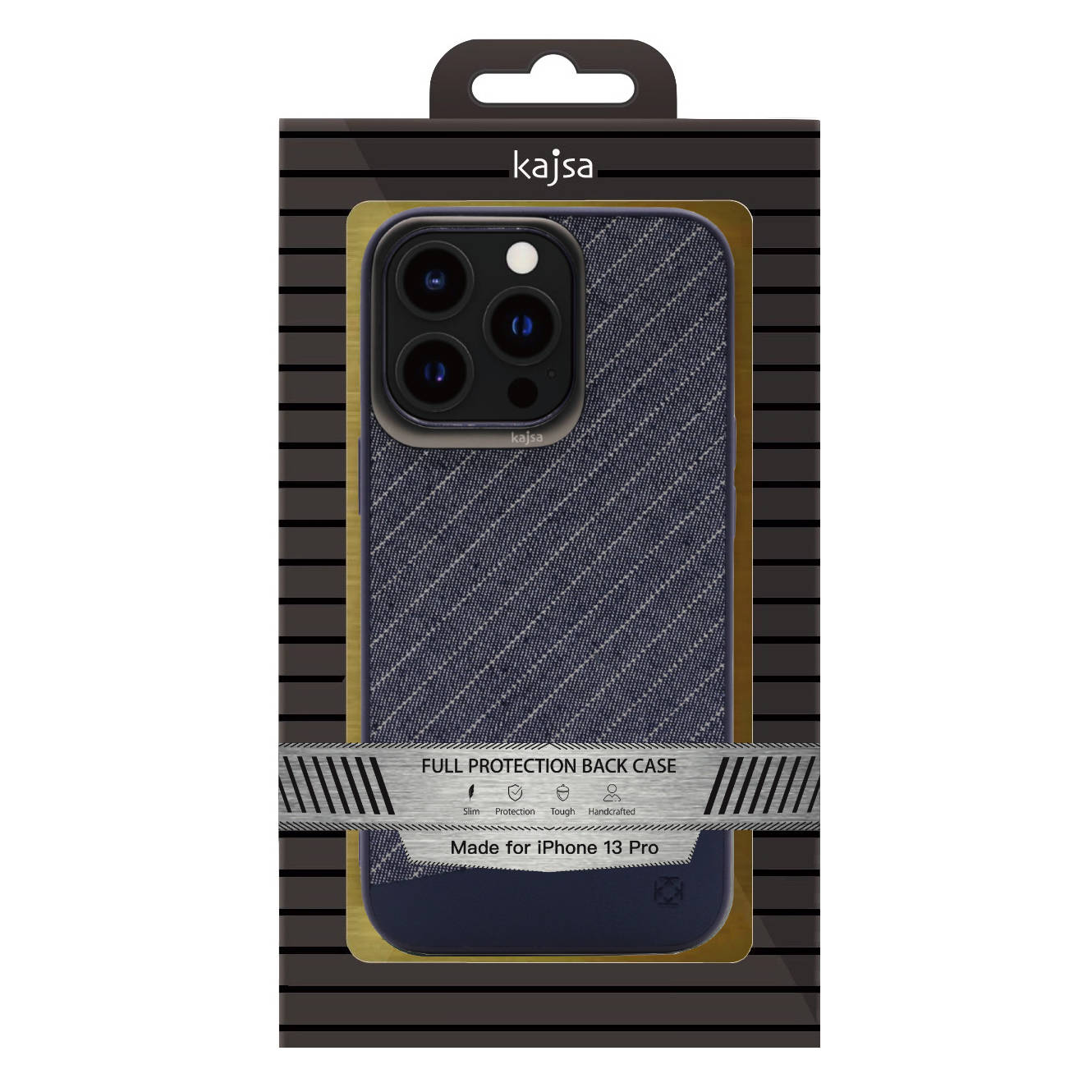 Denim Collection - Stripe Gentleman Back Case for iPhone 13-Phone Case- phone case - phone cases- phone cover- iphone cover- iphone case- iphone cases- leather case- leather cases- DIYCASE - custom case - leather cover - hand strap case - croco pattern case - snake pattern case - carbon fiber phone case - phone case brand - unique phone case - high quality - phone case brand - protective case - buy phone case hong kong - online buy phone case - iphone‎手機殼 - 客製化手機殼 - samsung ‎手機殼 - 香港手機殼 - 買電話殼