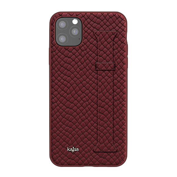 Genuine Leather Pearl Pattern Hand Strap Back Case for iPhone 11 / 11 Pro / 11 Pro Max-Phone Case- phone case - phone cases- phone cover- iphone cover- iphone case- iphone cases- leather case- leather cases- DIYCASE - custom case - leather cover - hand strap case - croco pattern case - snake pattern case - carbon fiber phone case - phone case brand - unique phone case - high quality - phone case brand - protective case - buy phone case hong kong - online buy phone case - iphone‎手機殼 - 客製化手機殼 - samsung ‎手機殼 -