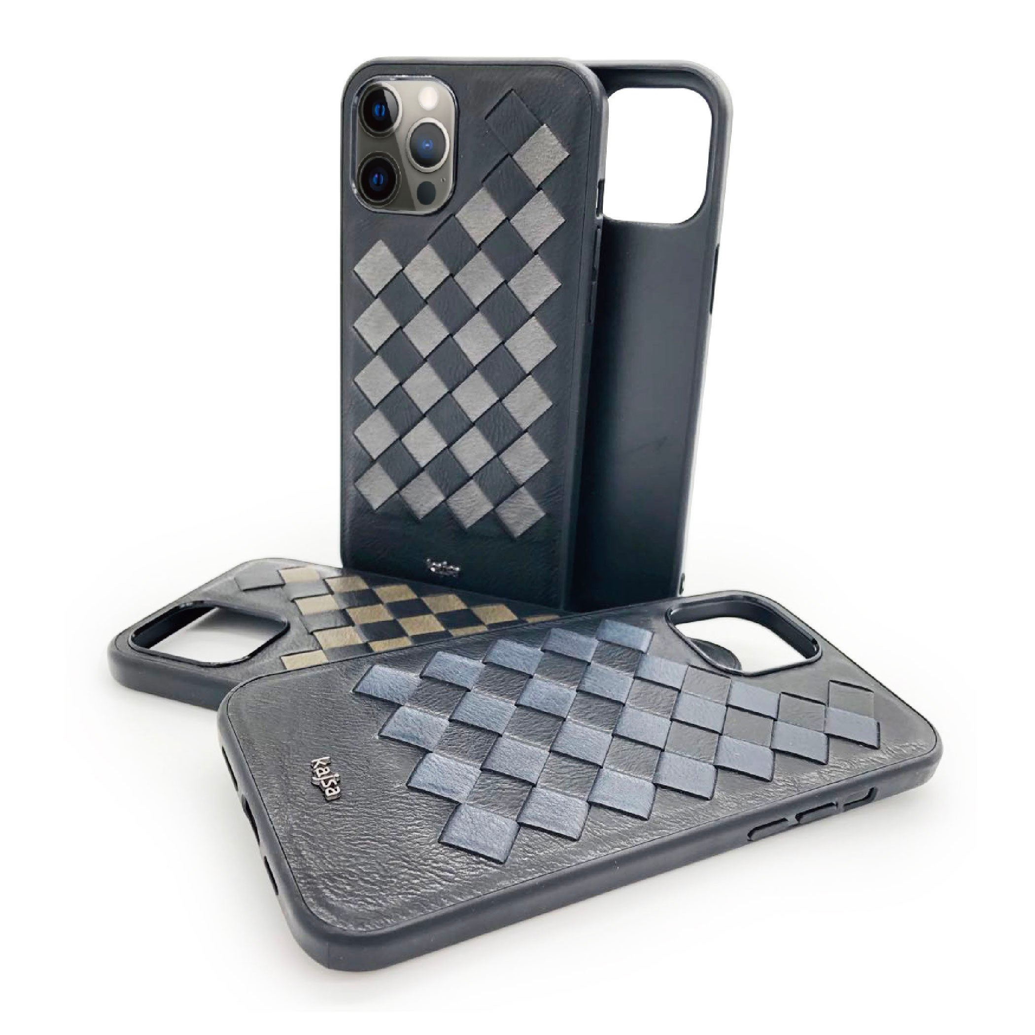 Preppie Collection - Dice Woven Back Case for iPhone 12-Phone Case- phone case - phone cases- phone cover- iphone cover- iphone case- iphone cases- leather case- leather cases- DIYCASE - custom case - leather cover - hand strap case - croco pattern case - snake pattern case - carbon fiber phone case - phone case brand - unique phone case - high quality - phone case brand - protective case - buy phone case hong kong - online buy phone case - iphone‎手機殼 - 客製化手機殼 - samsung ‎手機殼 - 香港手機殼 - 買電話殼